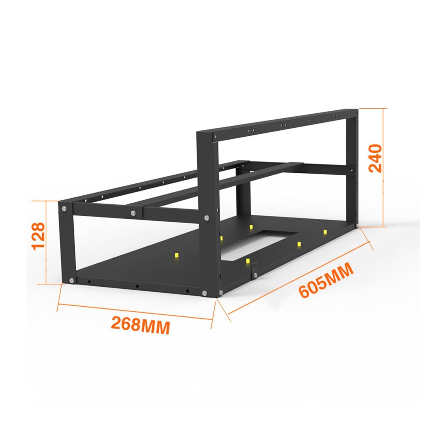 6/8 GPU Mining Rig Frame Rack Open Air GPU Card Case Equipment BTC ETH Tools