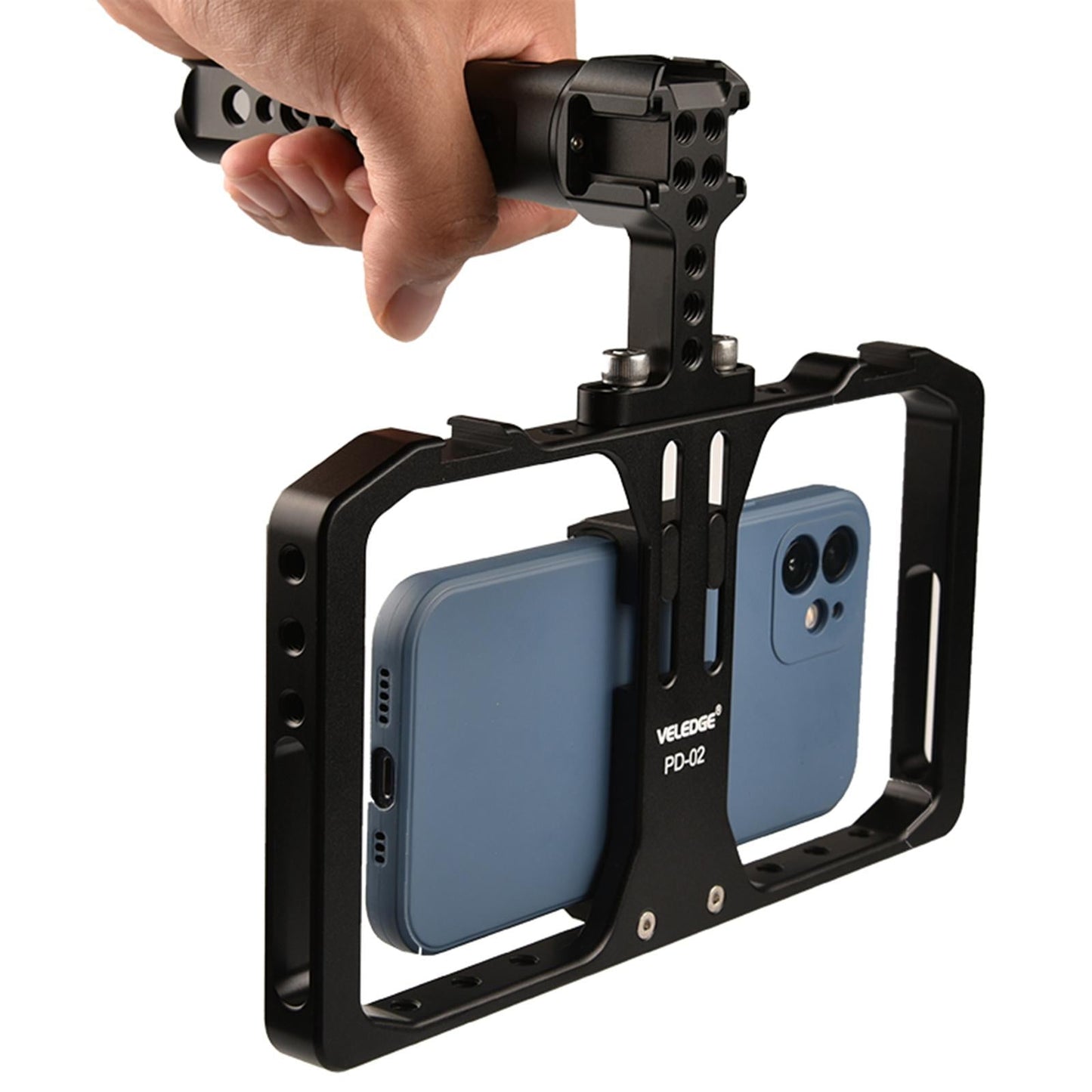 Universal Smartphone Video Rig Phone Stabilizer for Video Grapher Vlogging