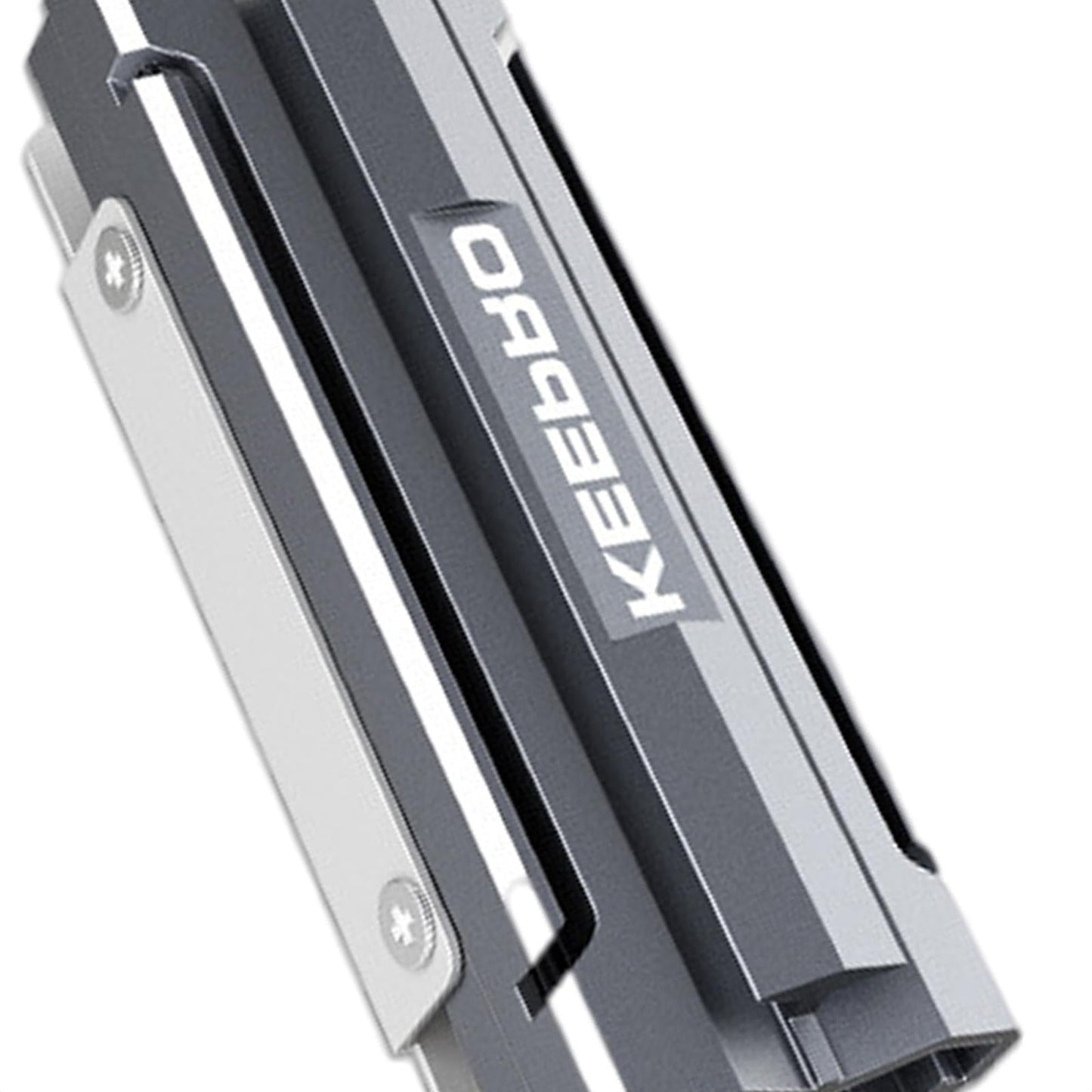 Heatsinks Thermal Pads Double-Sided Design for M.2 2280 SSD Silver gray