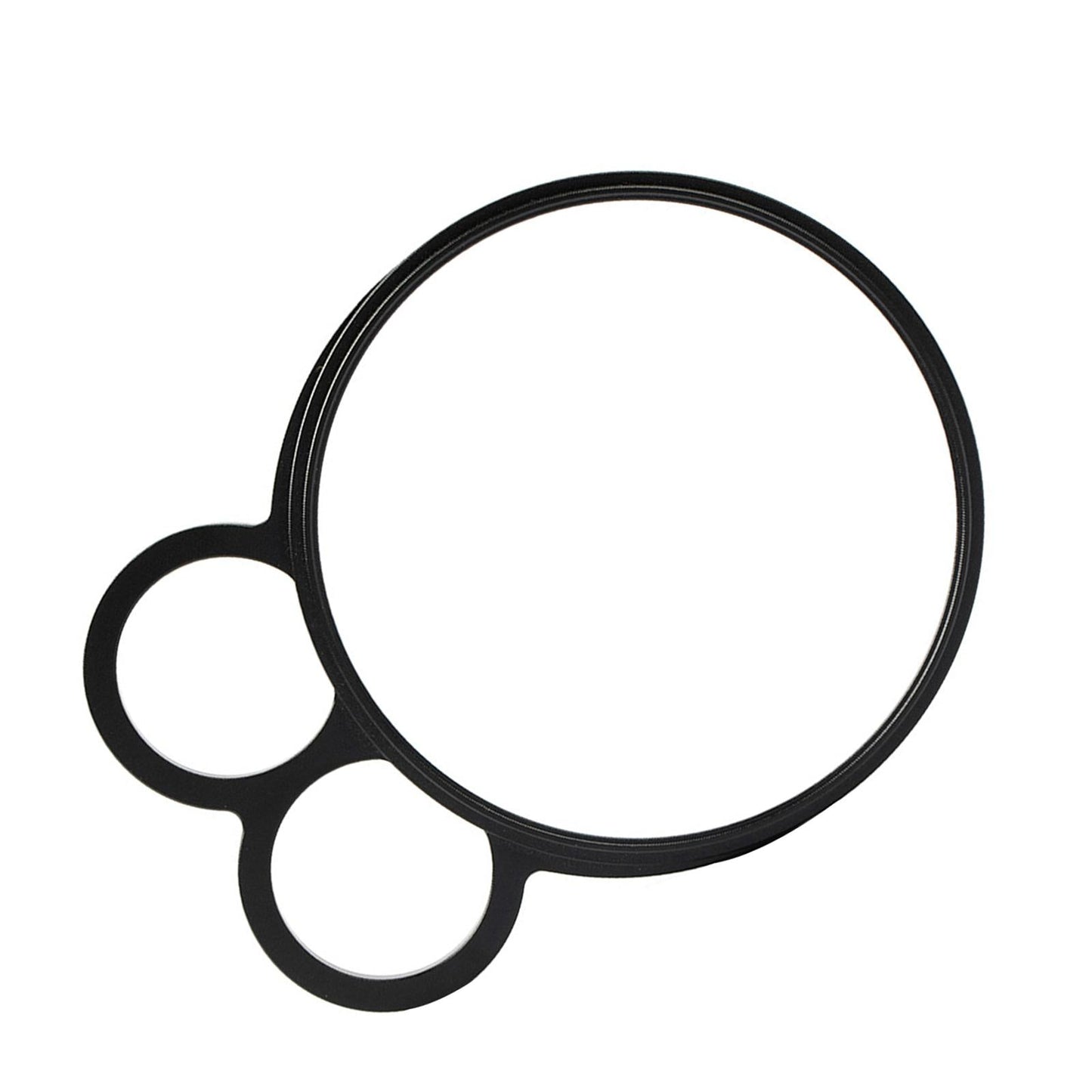 77mm Hand-held Special Effects Filter Kaleidoscope Prism Handle 2Finger Ring