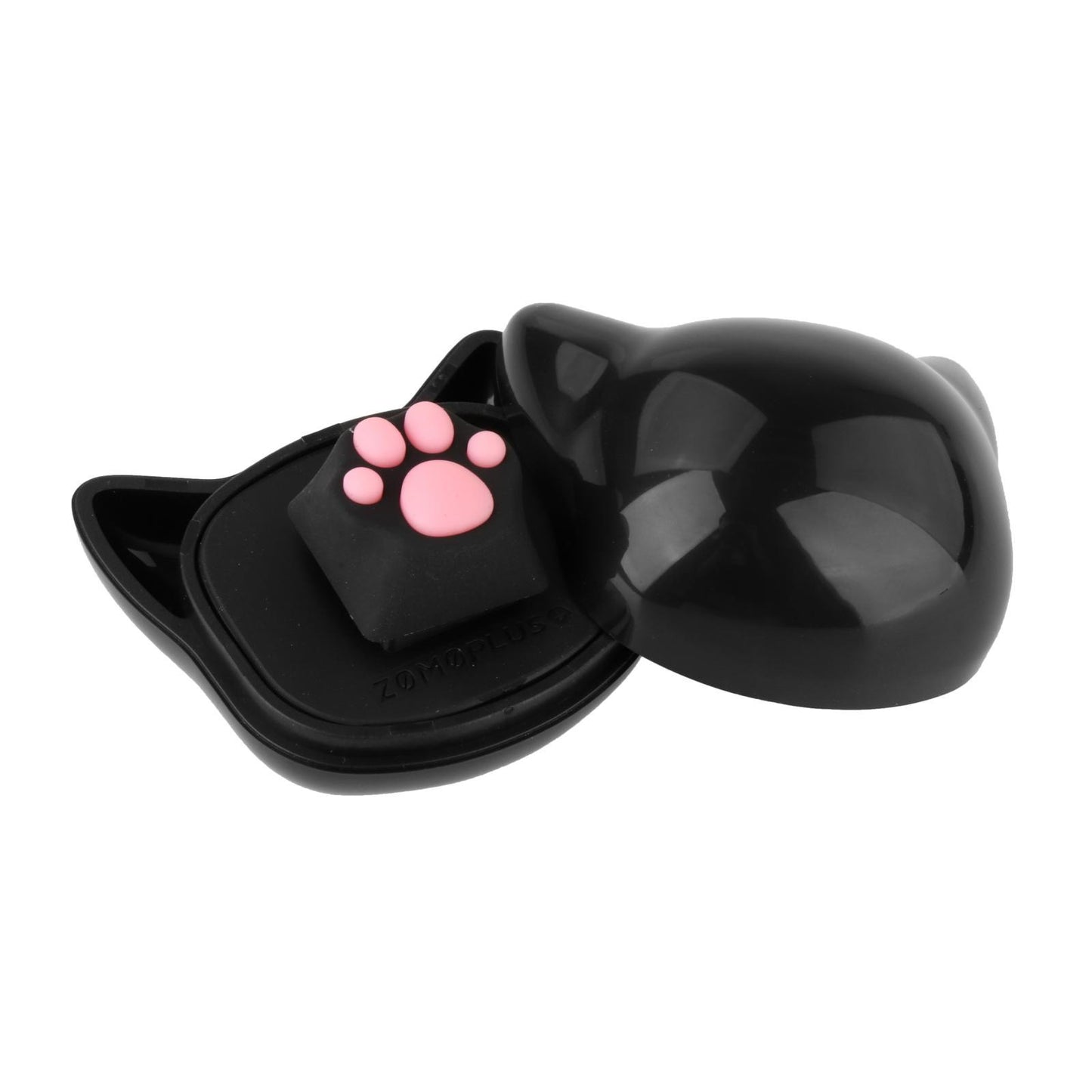 Customized ABS Silicone Kitty Paw Cat Paws Pad Keyboard key Caps Black pink