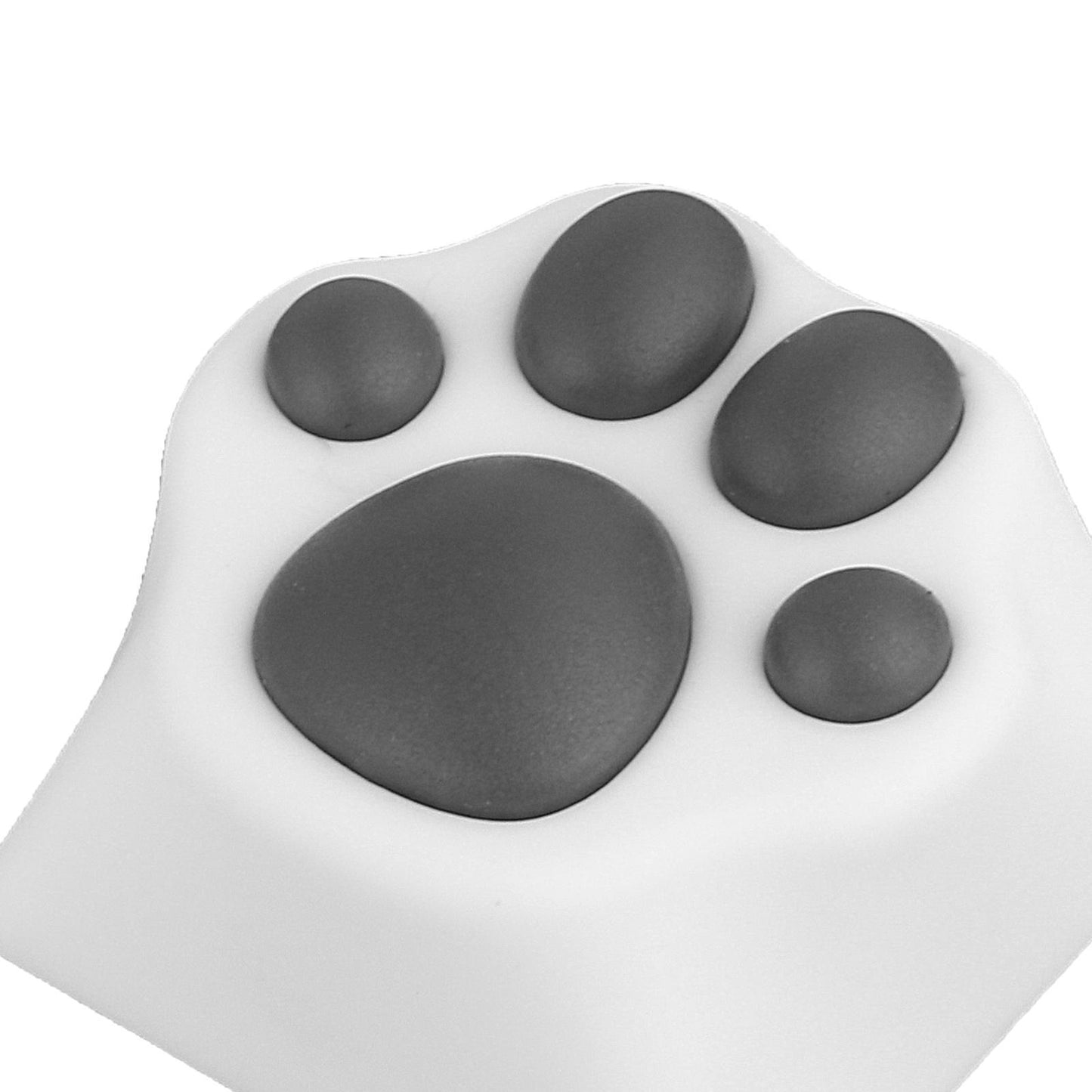 Customized ABS Silicone Kitty Paw Cat Paws Pad Keyboard key Caps Gray