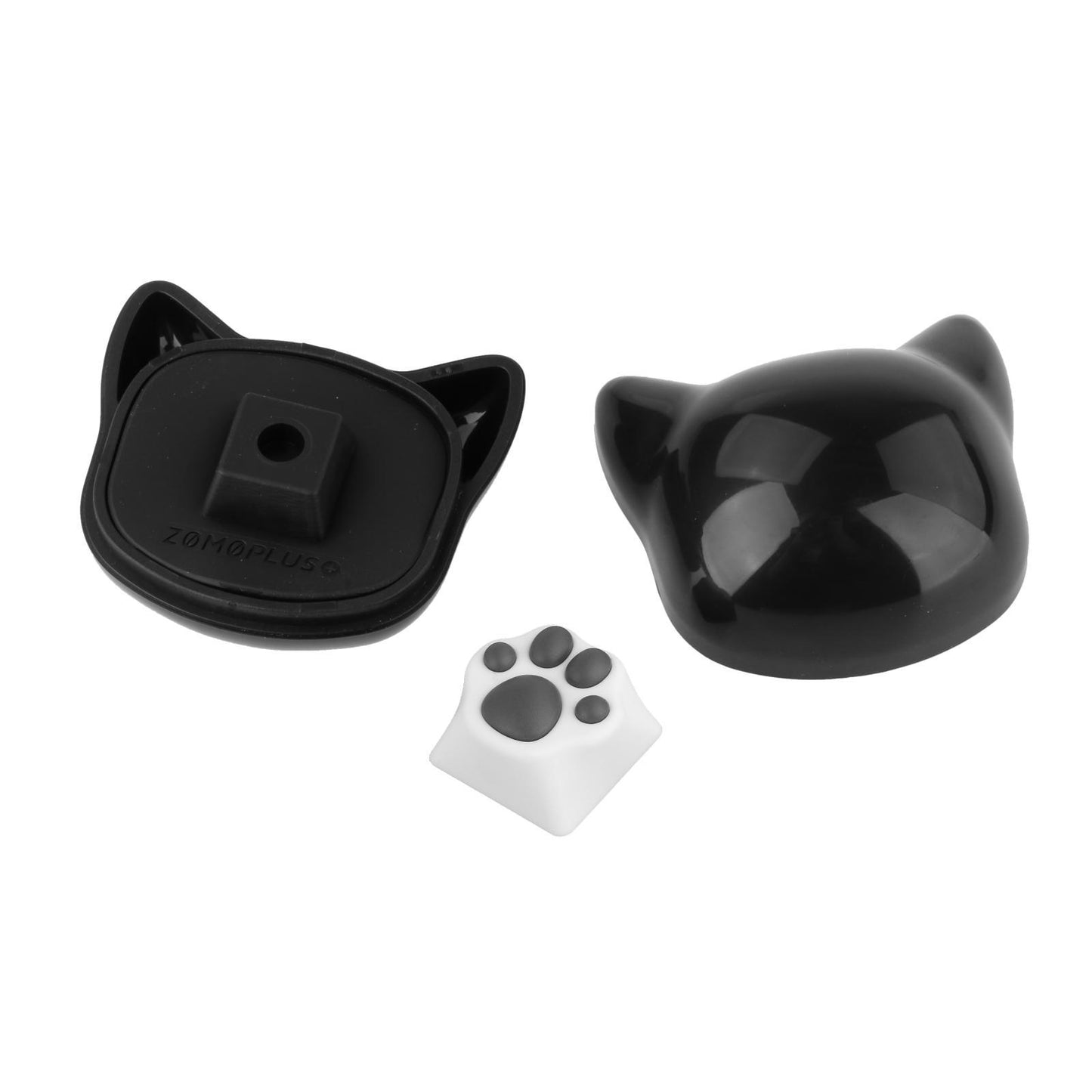 Customized ABS Silicone Kitty Paw Cat Paws Pad Keyboard key Caps Gray