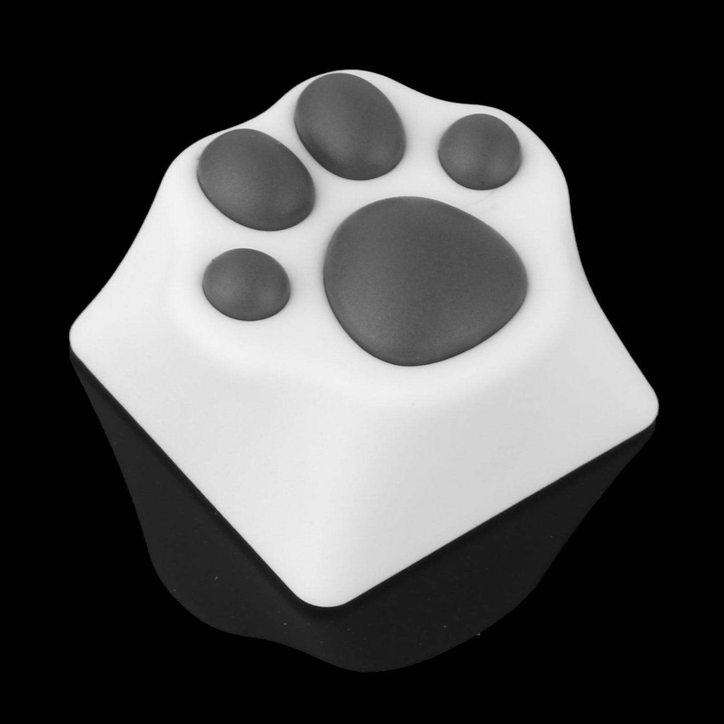 Customized ABS Silicone Kitty Paw Cat Paws Pad Keyboard key Caps Gray