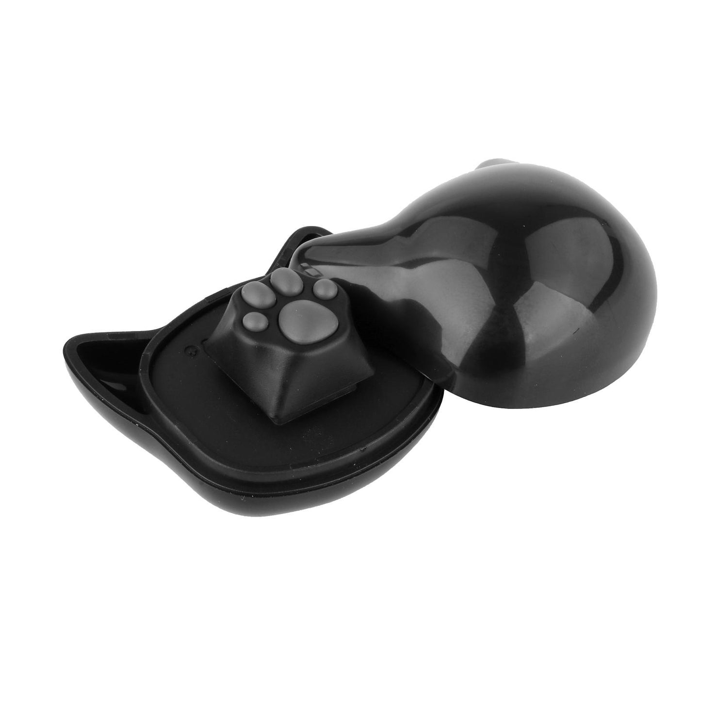 Customized ABS Silicone Kitty Paw Cat Paws Pad Keyboard key Caps Black Gray