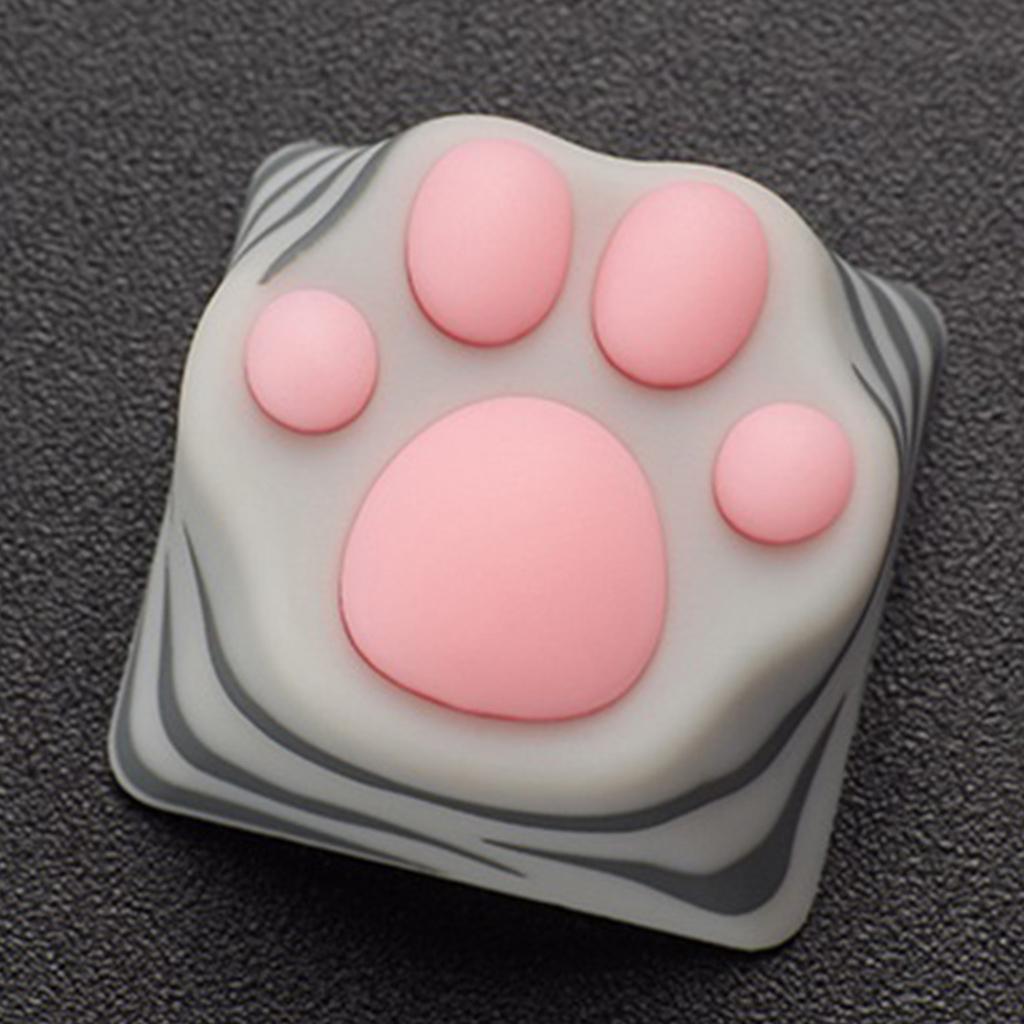 Silicone Cat Paw Mechanical Keyboard Keycap for Cherry MX Premium D