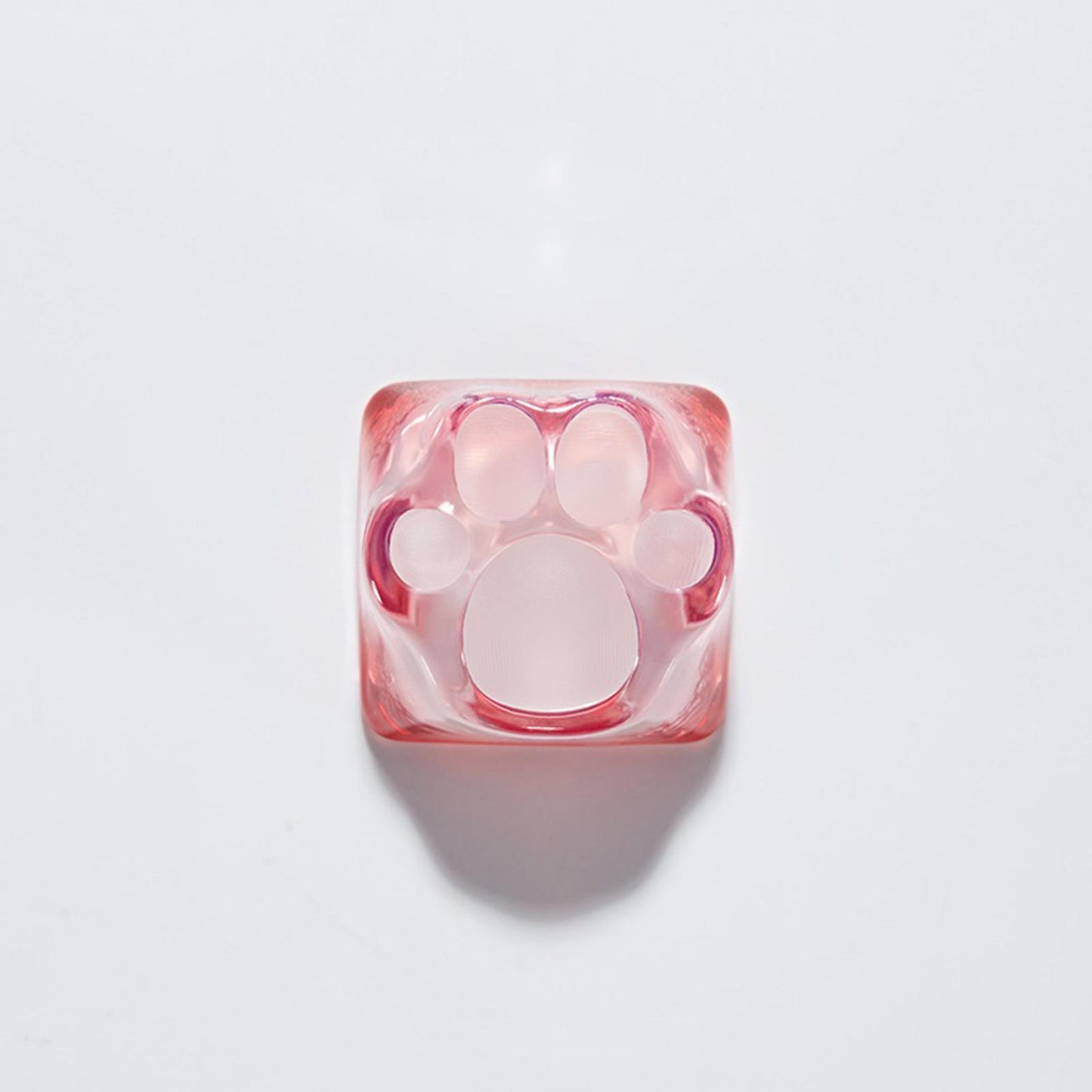 Cute 3D Clear Cat Paw Mechanical Keyboard Keycap for Cherry MX Red