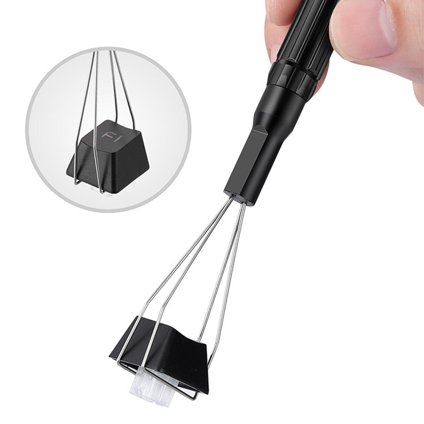 Mechanical Keyboard Key Keycap Puller Stainless Steel Tool For Cleaning