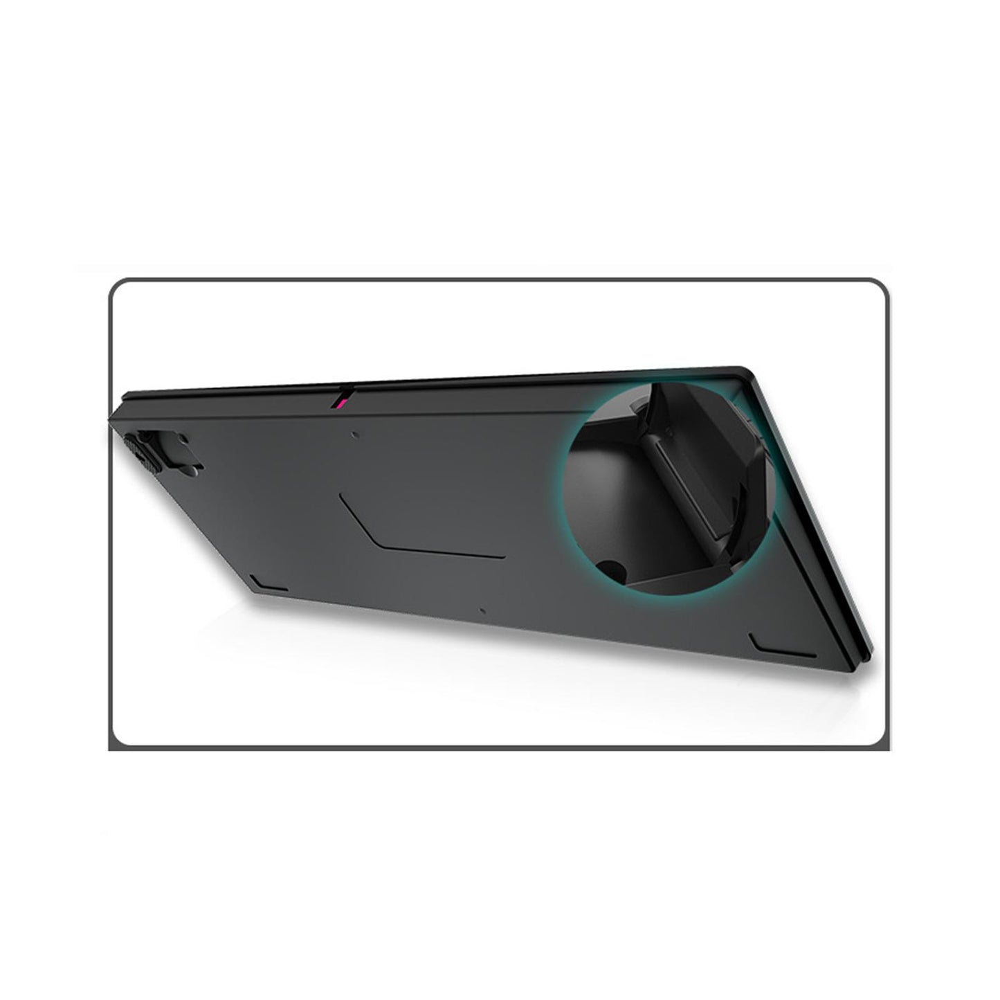 USB 87 Keys Punk Wired Gaming Keyboard Splash-Proof Design black