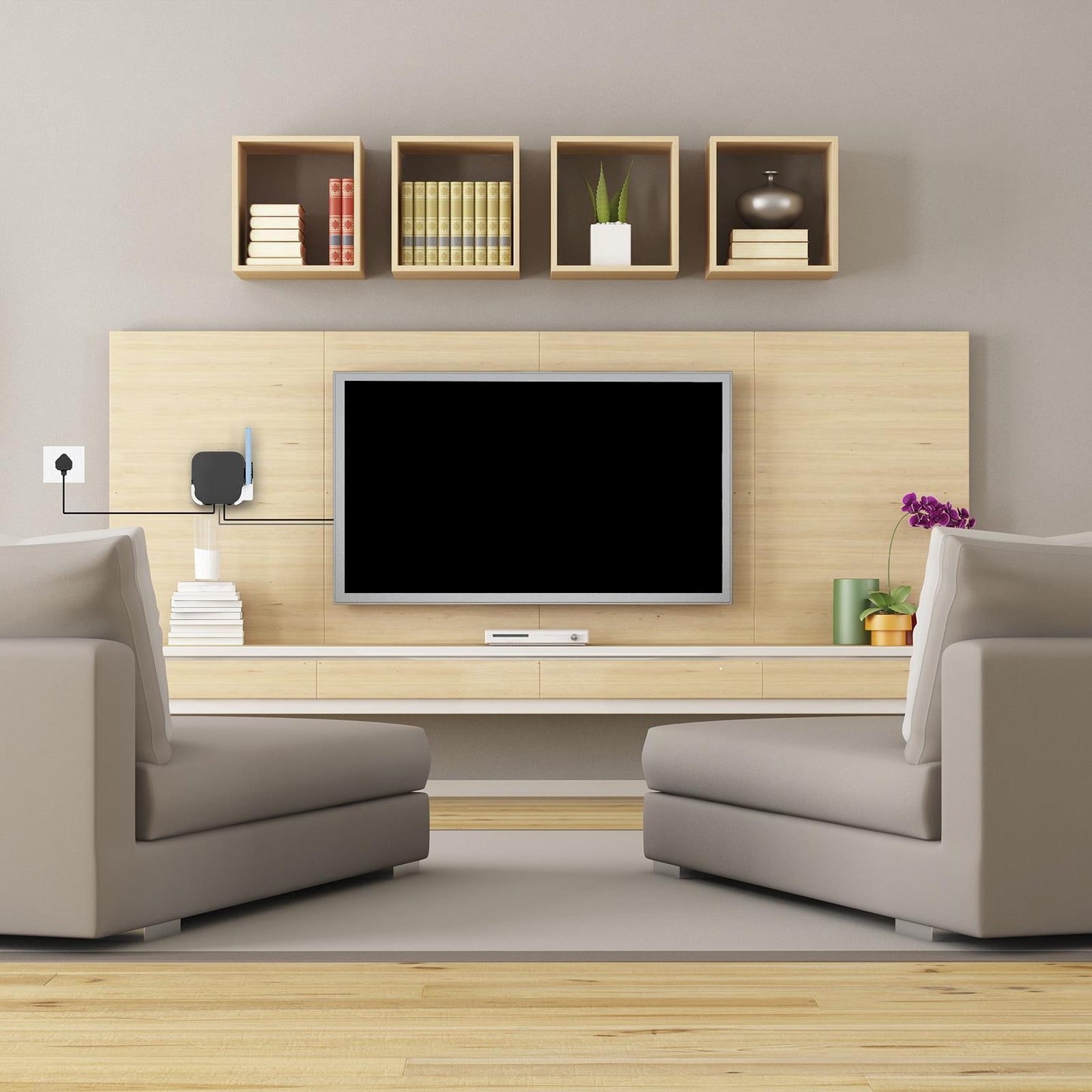 Plastic Remote Control Cover Mount Holder for Apple TV6 Black Green