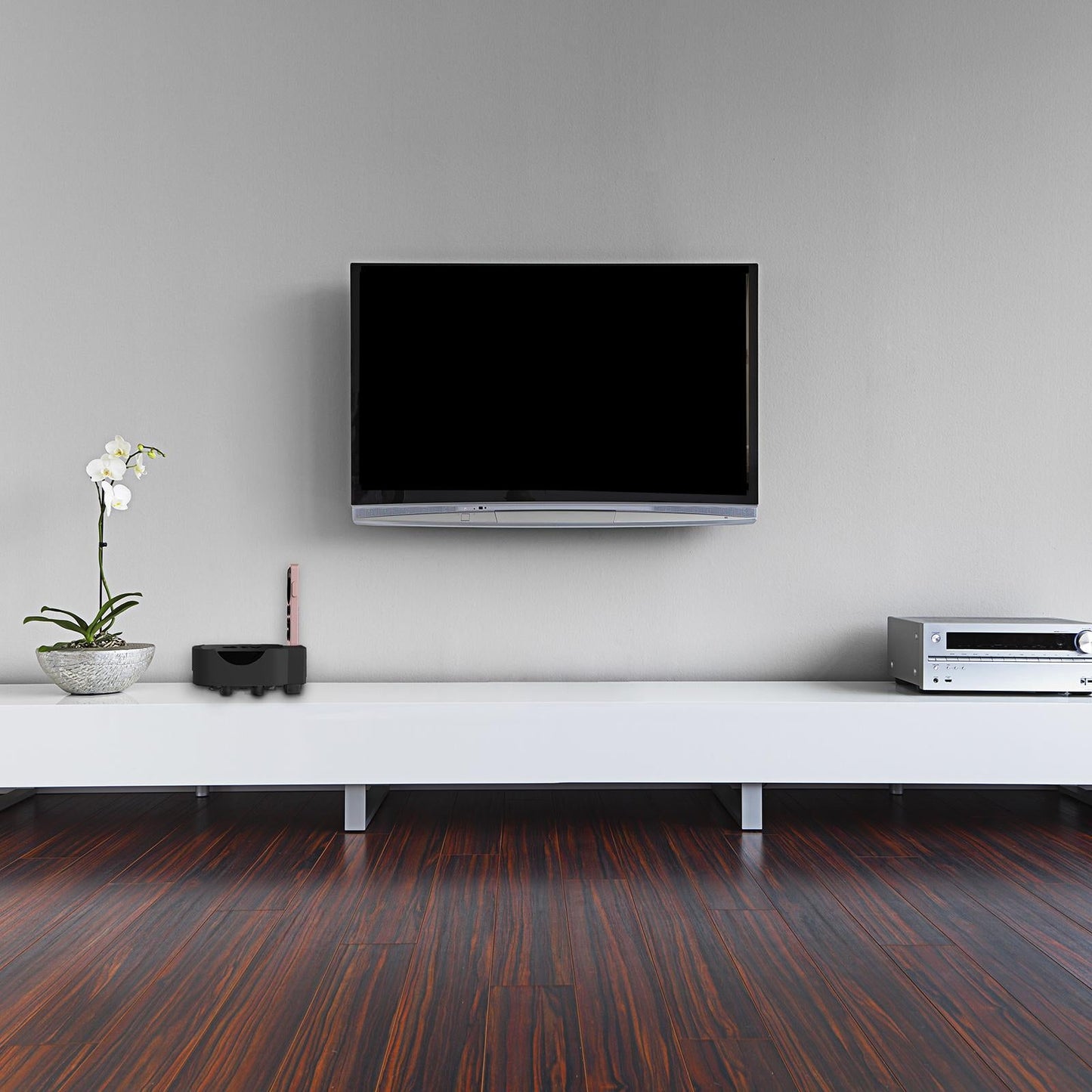 Plastic Remote Control Cover Mount Holder for Apple TV6 Black Blue