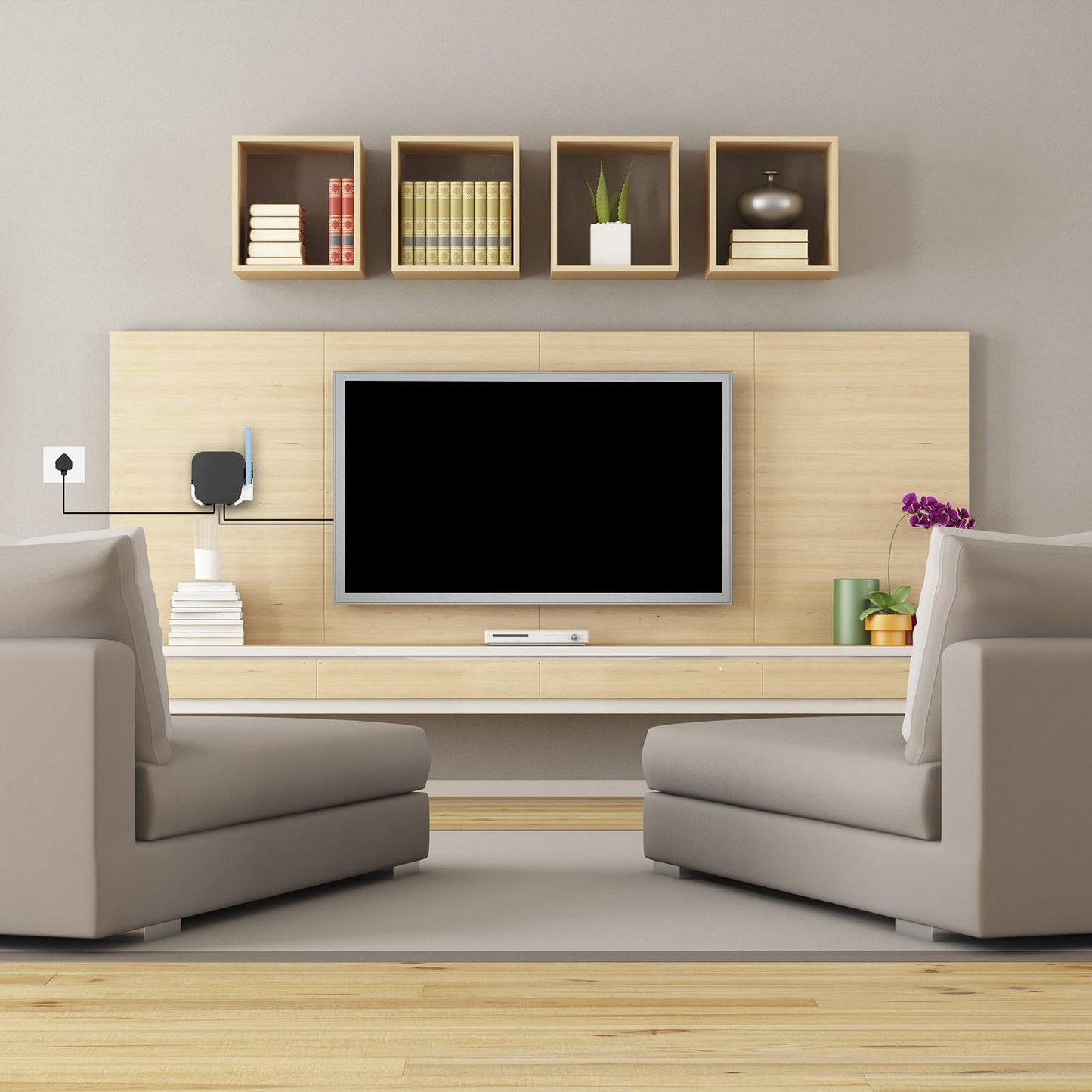 Plastic Remote Control Cover Mount Holder for Apple TV6 White Black