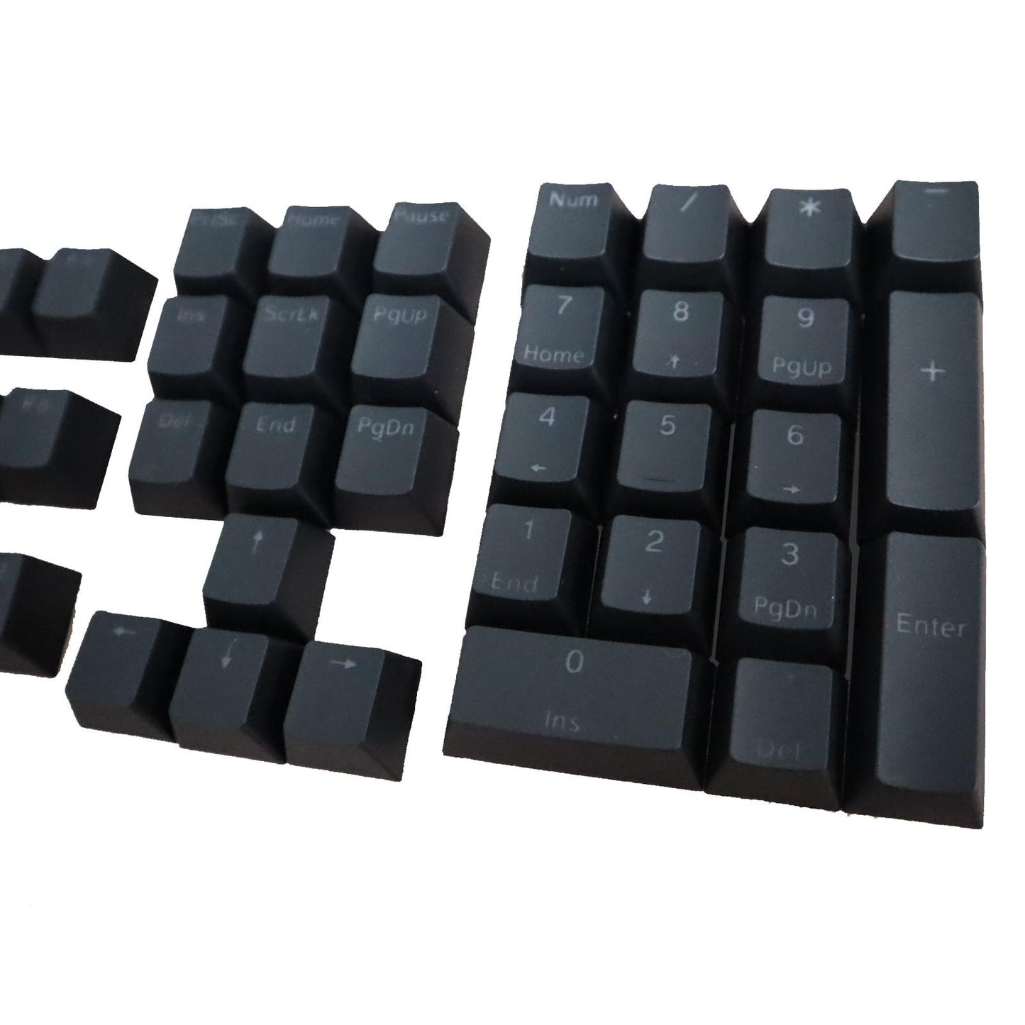 DIY PBT Key Caps Cover Kit for Cherry Mechanical Keyboard 42 Keycaps Black