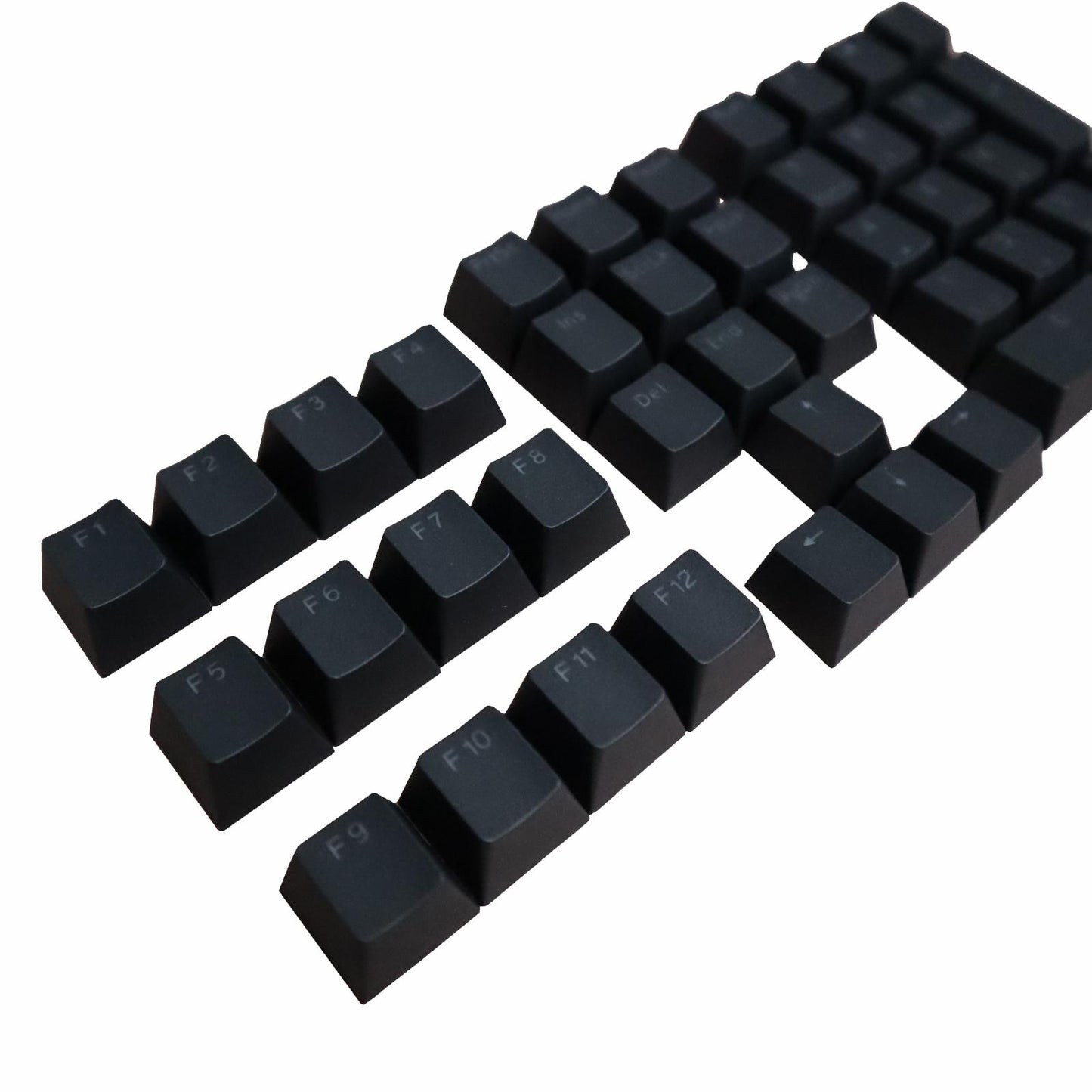 DIY PBT Key Caps Cover Kit for Cherry Mechanical Keyboard 42 Keycaps Black