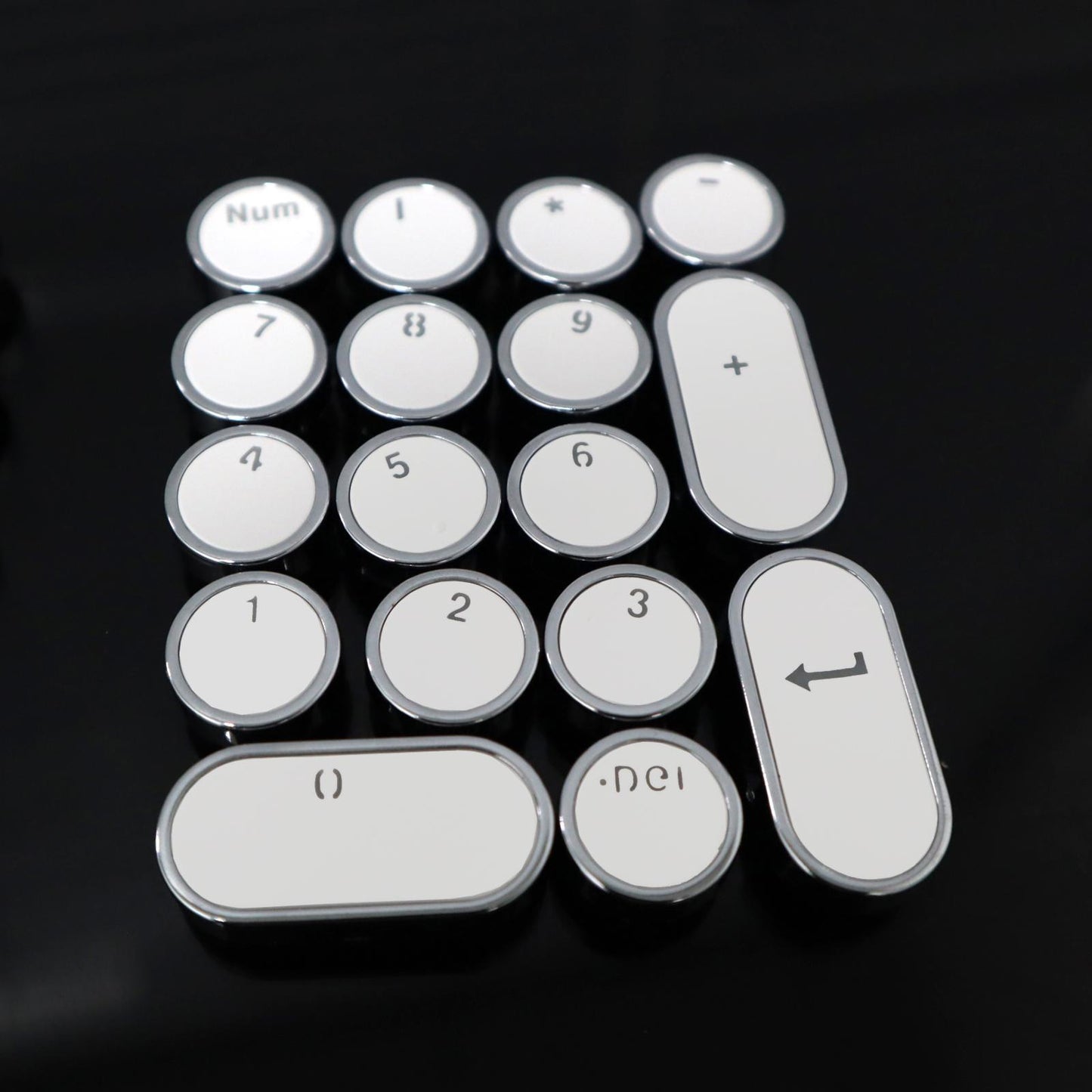 DIY PBT Key Caps Cover Kit for Cherry Mechanical Keyboard 30 Keycaps White