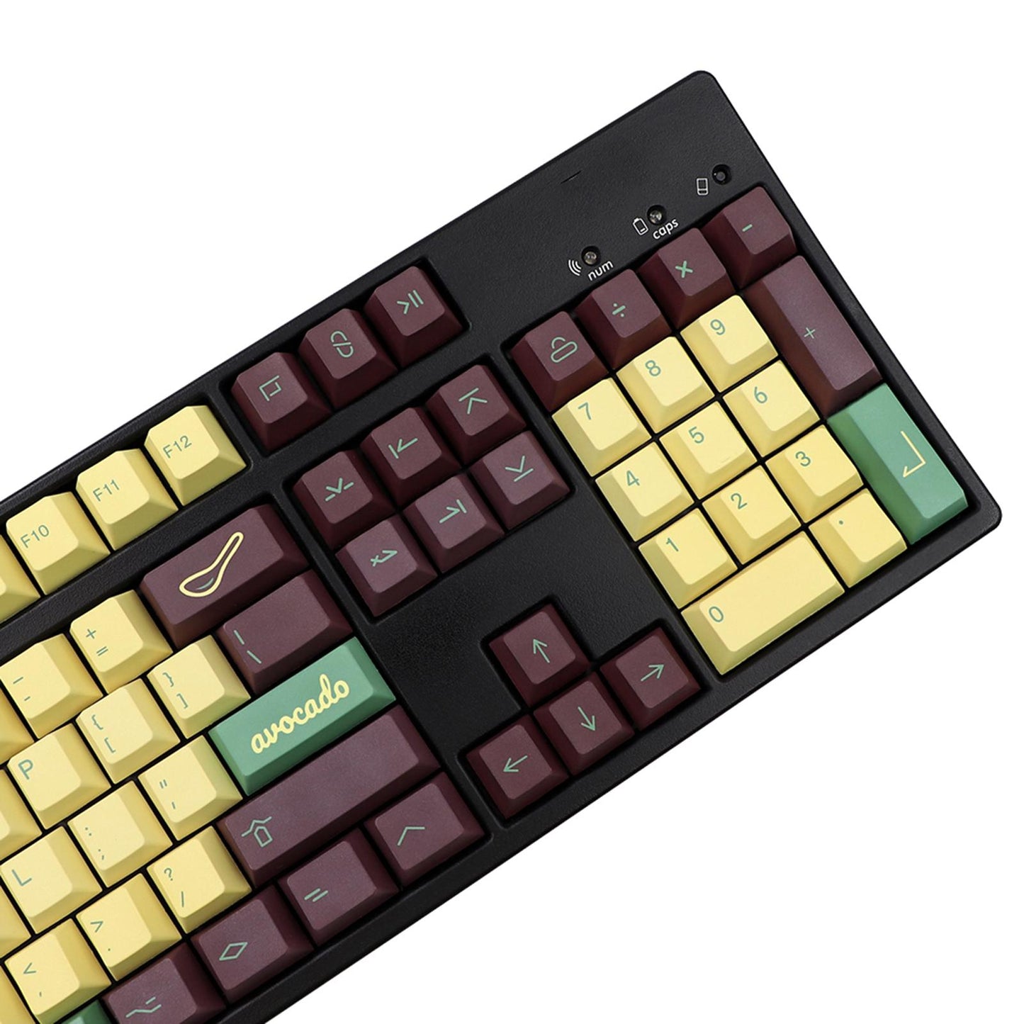 135-key Avocado style DYE-Sub PBT Keycaps Set for Most Mechanical Keyboards