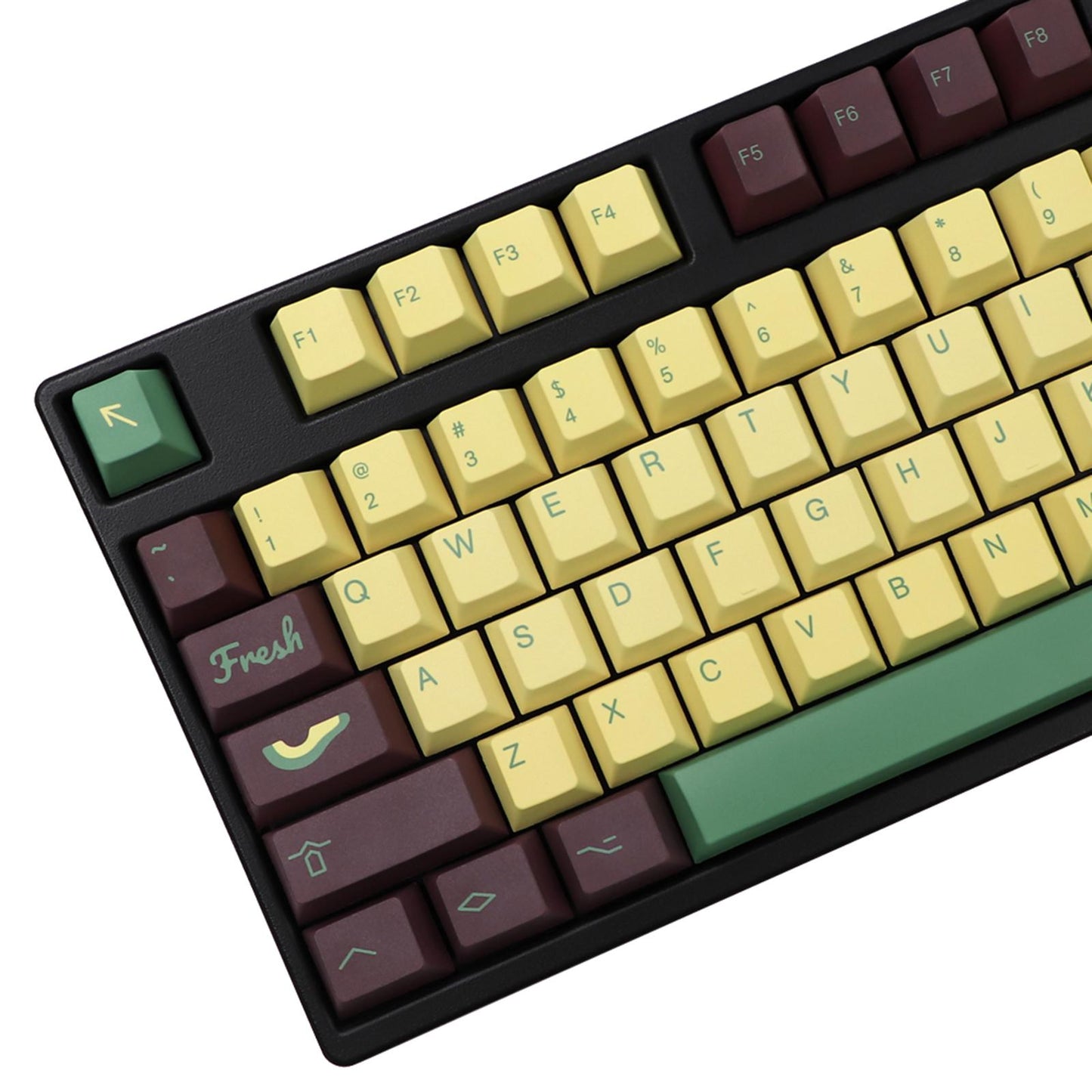 135-key Avocado style DYE-Sub PBT Keycaps Set for Most Mechanical Keyboards