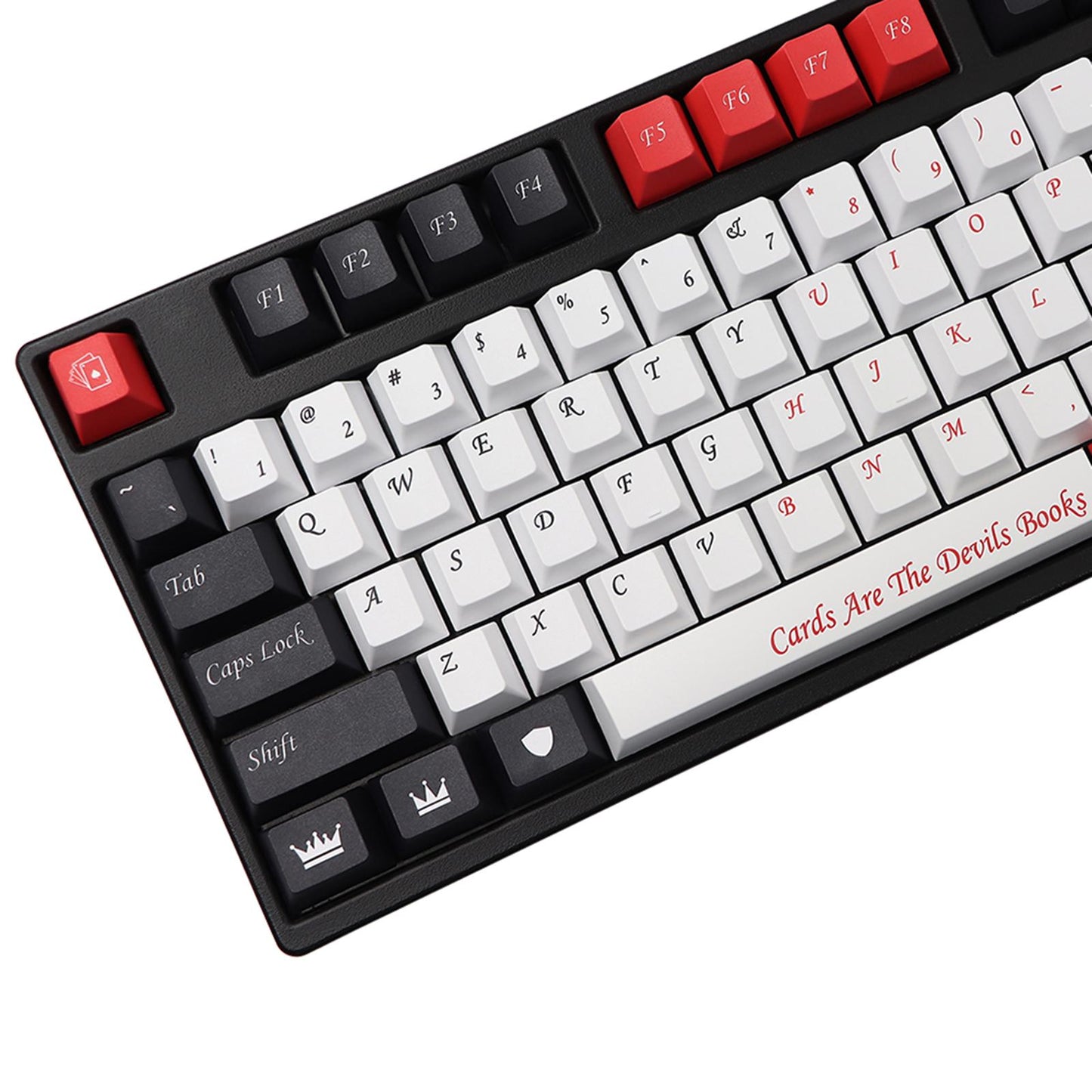 135-Key PBT Poker theme Keycaps for Cherry 61 64 68 72 98 keys Only Keycaps