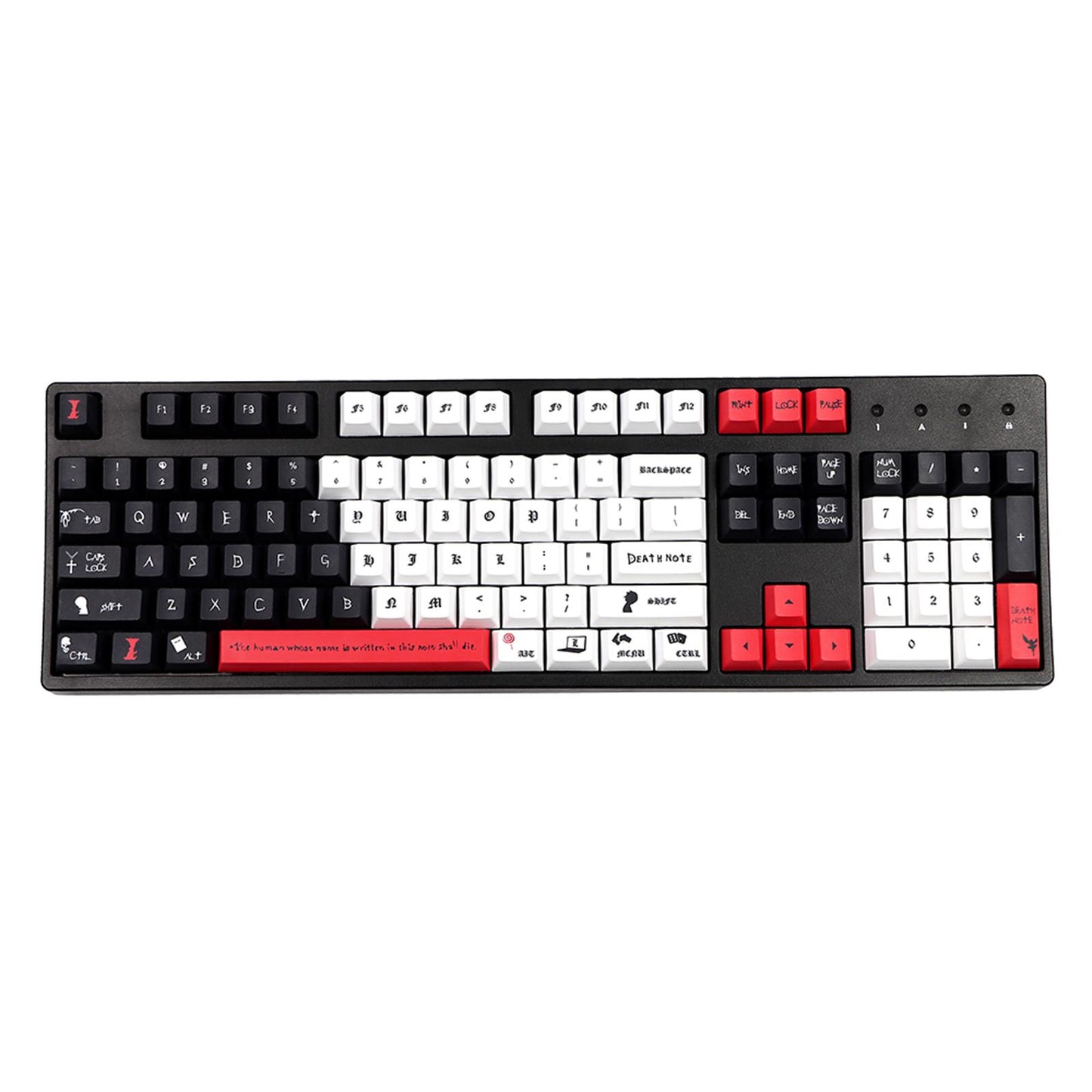 135 Keys Dye Sublimation PBT Keycaps Set for Most Mechanical Keyboards