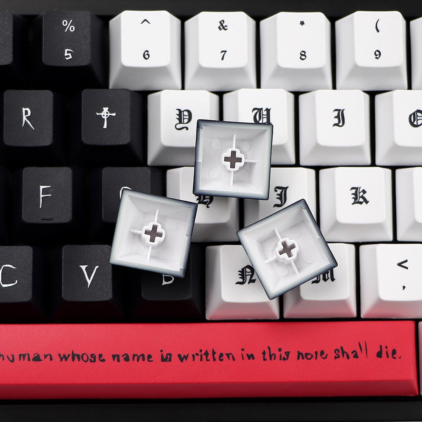 135 Keys Dye Sublimation PBT Keycaps Set for Most Mechanical Keyboards
