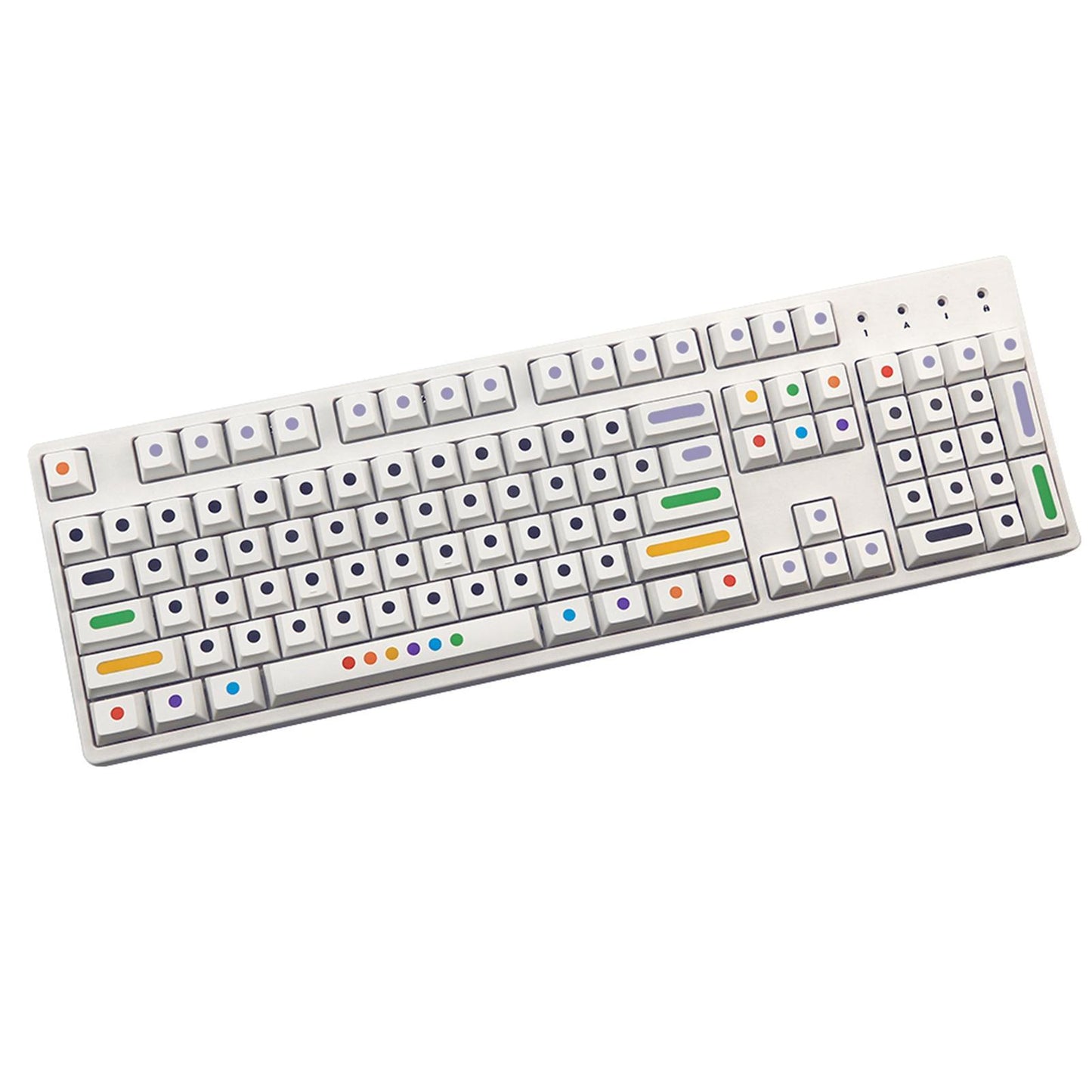 136 Key Mechanical Switch Keyboard Keycaps PBT Keycaps Dustproof White