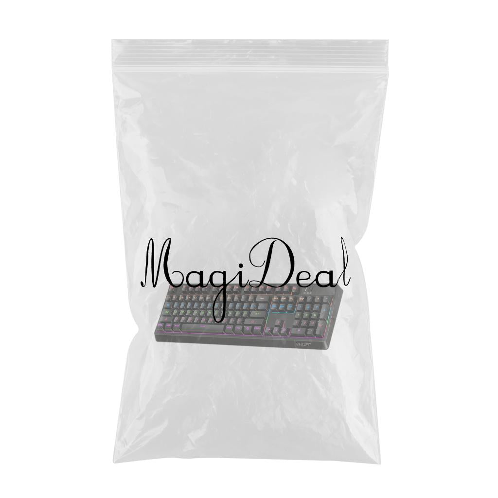 Wired Detachable Panel for Gaming Computer Desktop Mixed Light Black