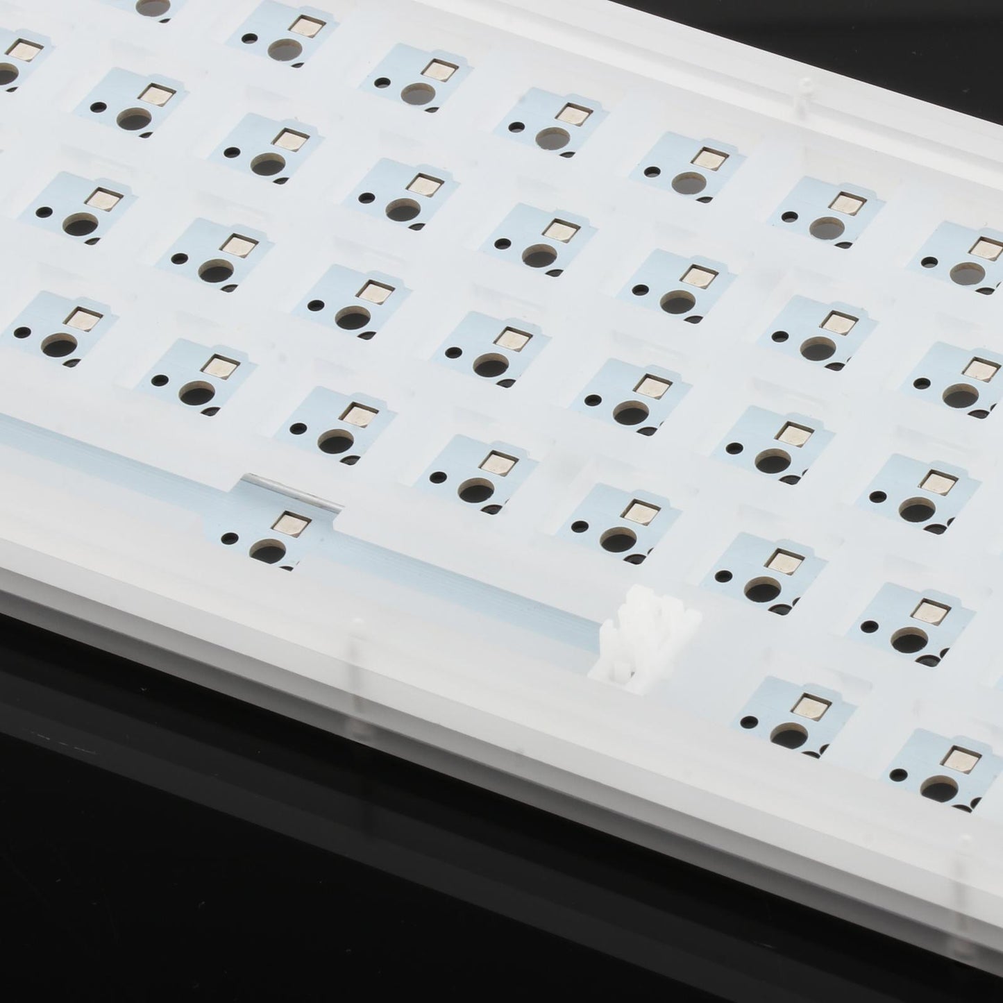 Layout Acrylic Transparent Case DIY Kit 68 Keys Mechanical Keyboard Hot Swap