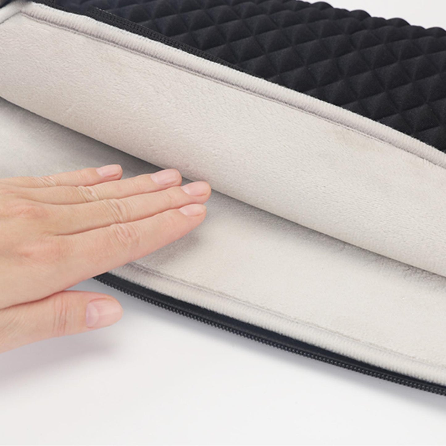 Laptop Sleeve Computer Neoprene Bag Cover With Small Case Blue 13.3inch