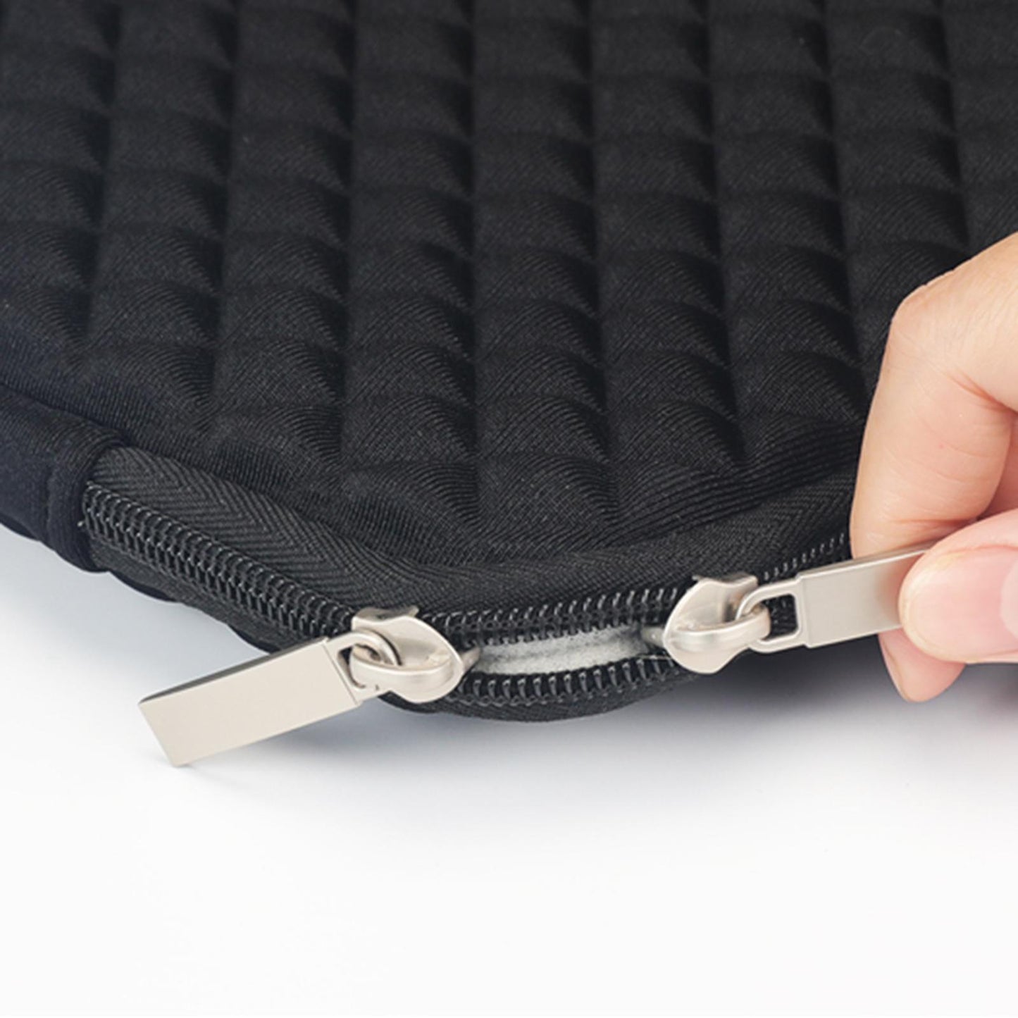 Laptop Sleeve Computer Neoprene Bag Cover With Small Case Blue 14-15inch