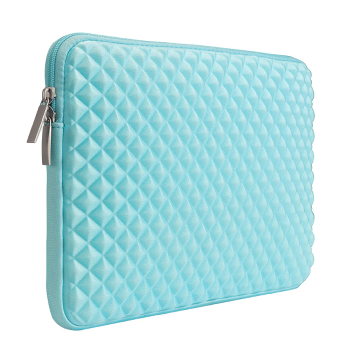 Laptop Sleeve Computer Neoprene Bag Cover With Small Case Blue 15.3inch