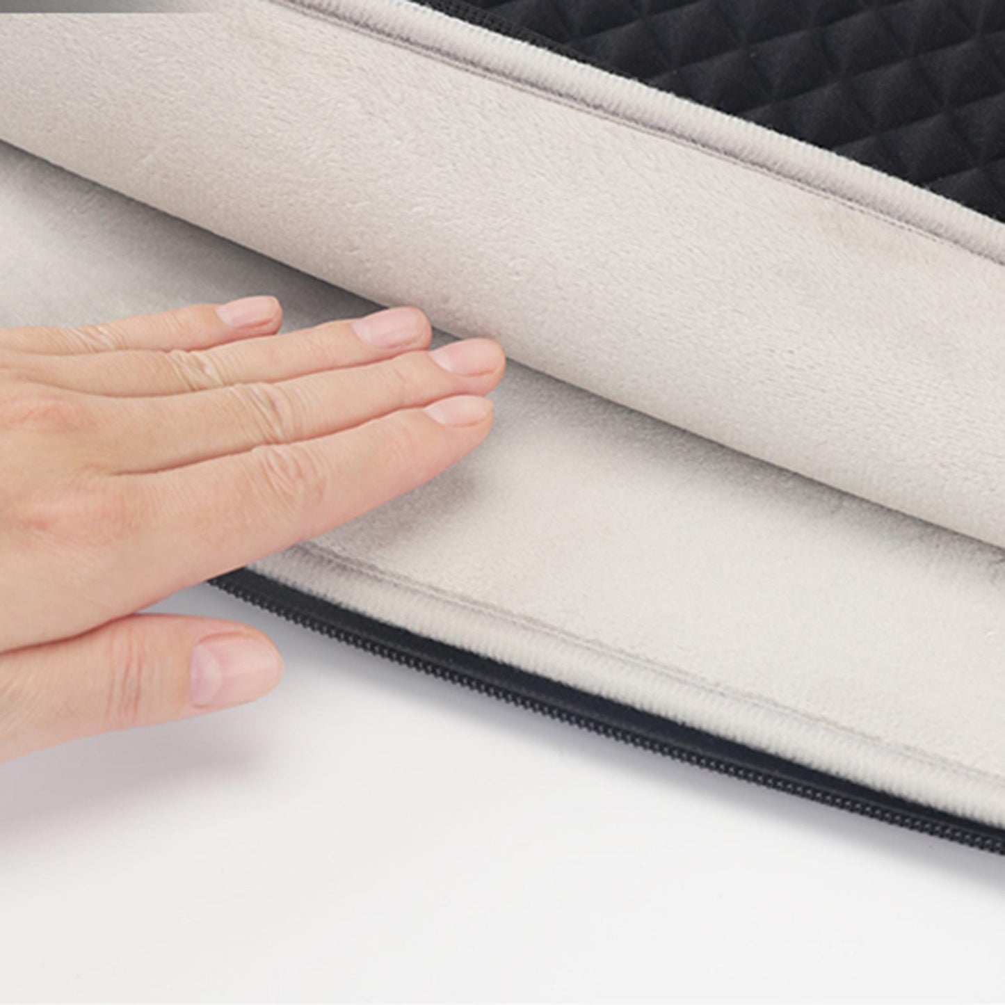 Laptop Sleeve Computer Neoprene Bag Cover With Small Case Black 13inch