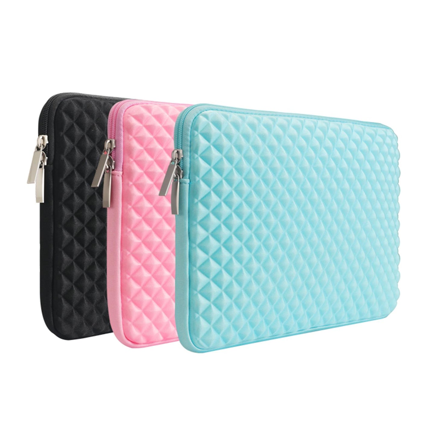 Laptop Sleeve Computer Neoprene Bag Cover With Small Case Black 13inch