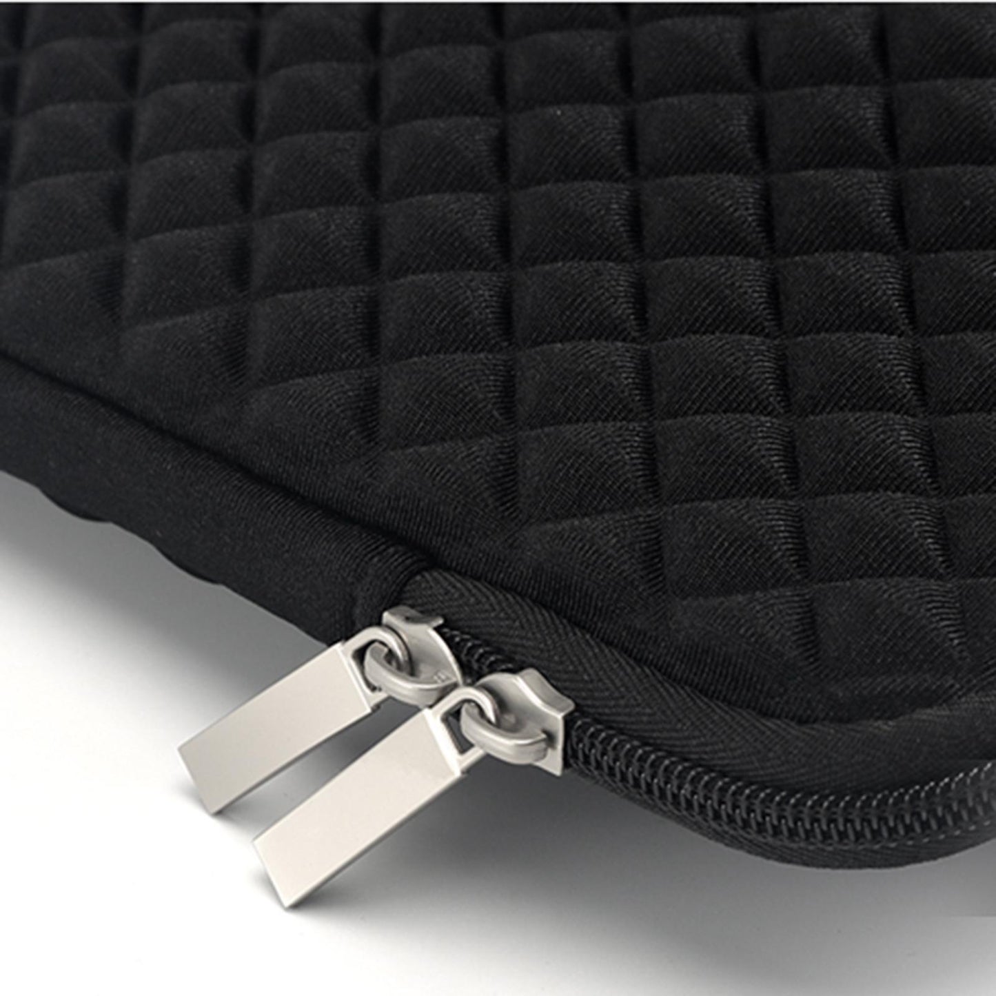 Laptop Sleeve Computer Neoprene Bag Cover With Small Case Black 15.6inch