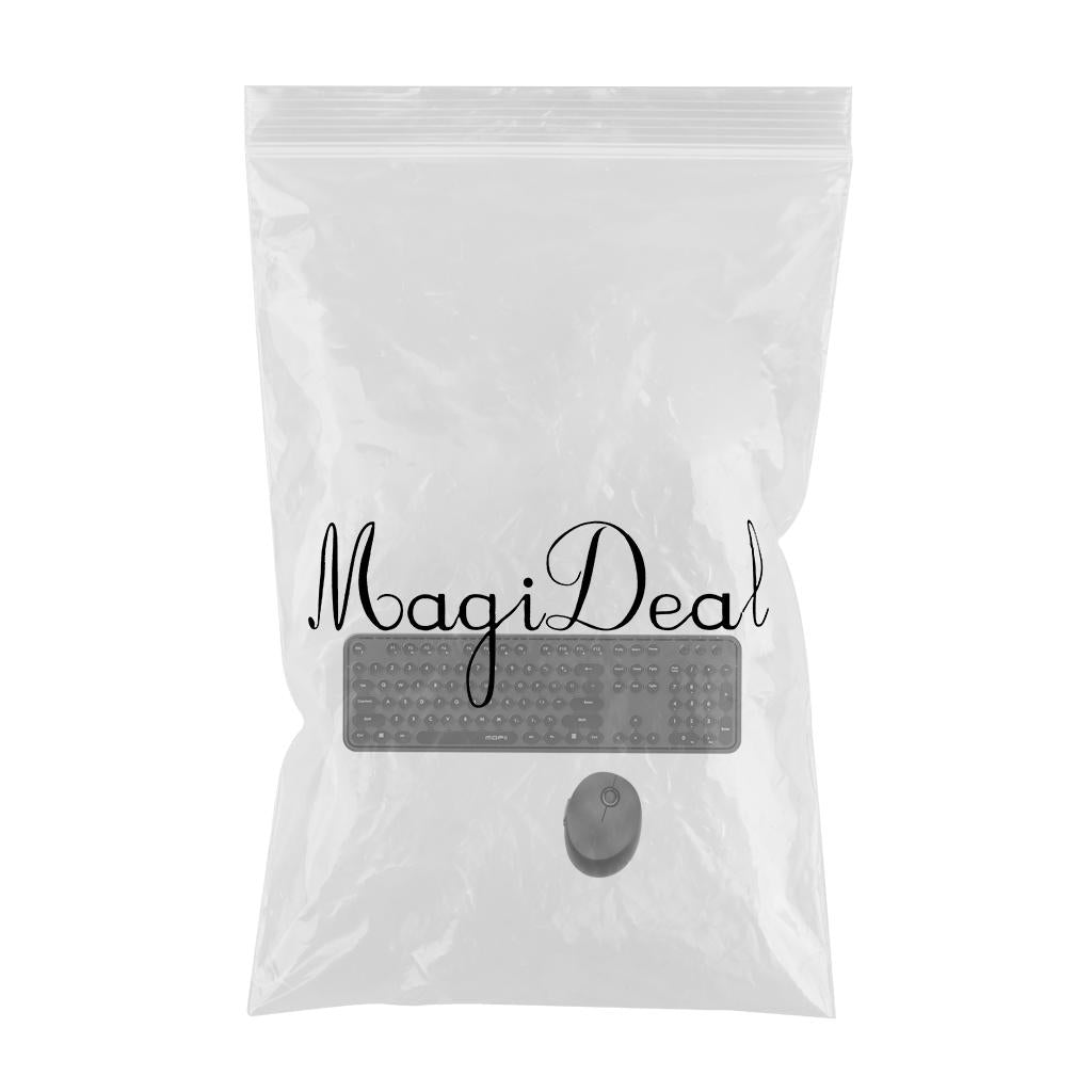 Mini Wireless 2.4G Keyboard with Mouse Combo with Number Pad Black