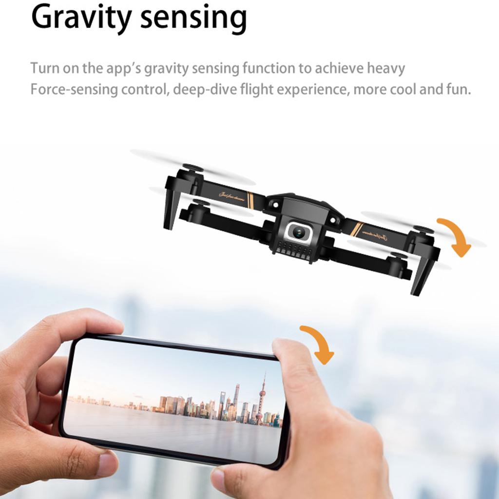 V4 RC Drone WiFi FPV Live Video Quadcopter Helicopter Position 4K 3Battery