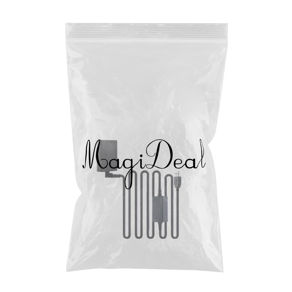 E12 Dummy Battery USB Power Adapter Kit for EOS M2 M10 M50 M200 Cameras