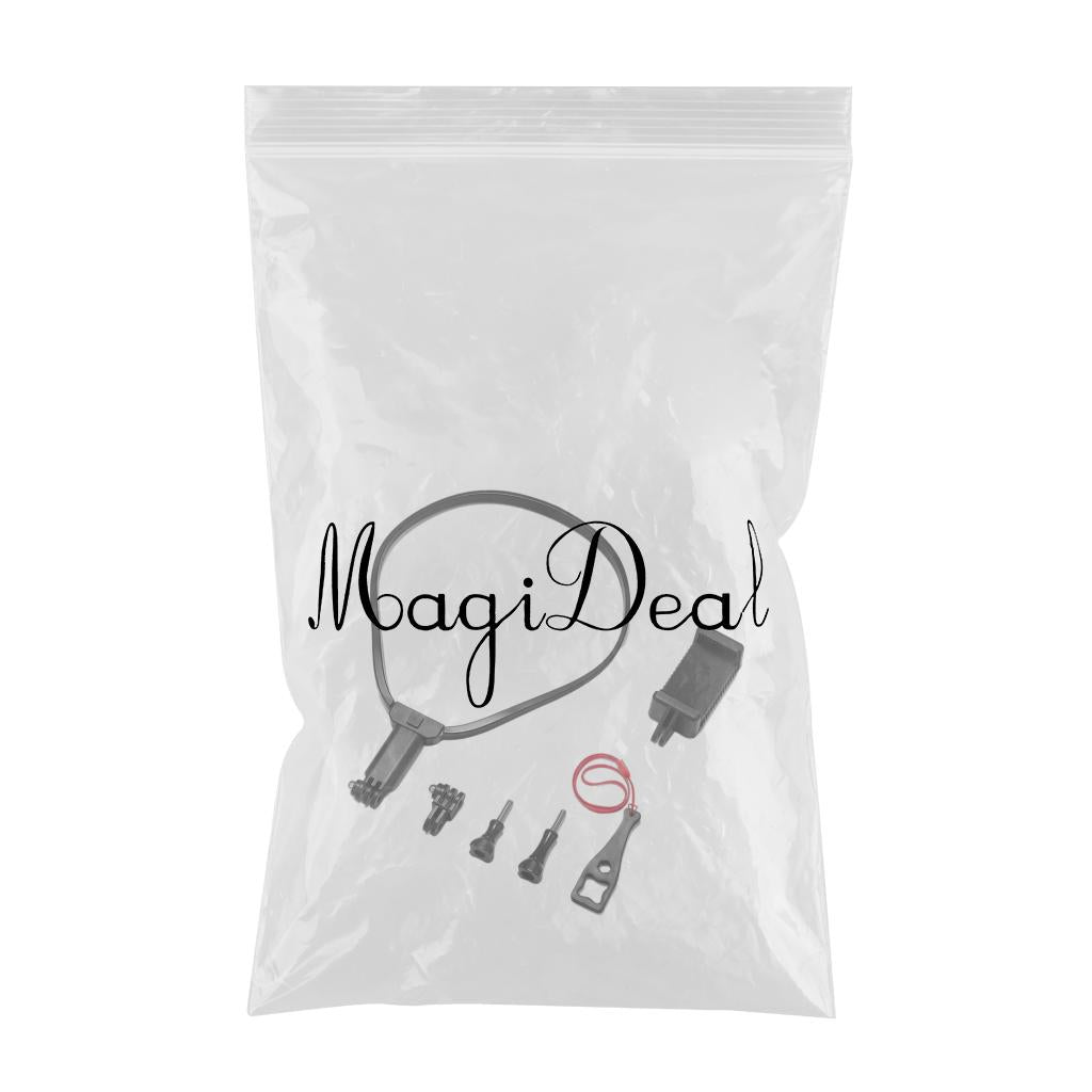 POV/Vlog Neck Holder Mount Head Strap for GoPro Comfortable with adapter