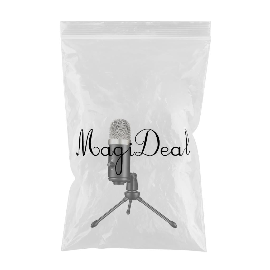 USB Computer Microphone for Laptop Desktop Recording Gaming Streaming Mic