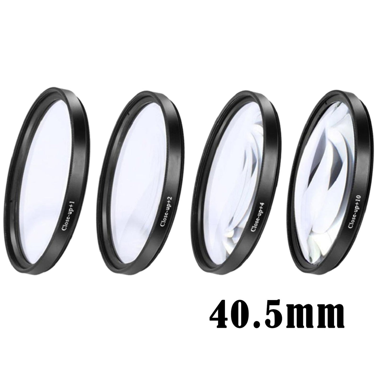 Close-up Filter Kit +1 +2 +4 +10 Lens Set for Digital Cameras 40.5mm