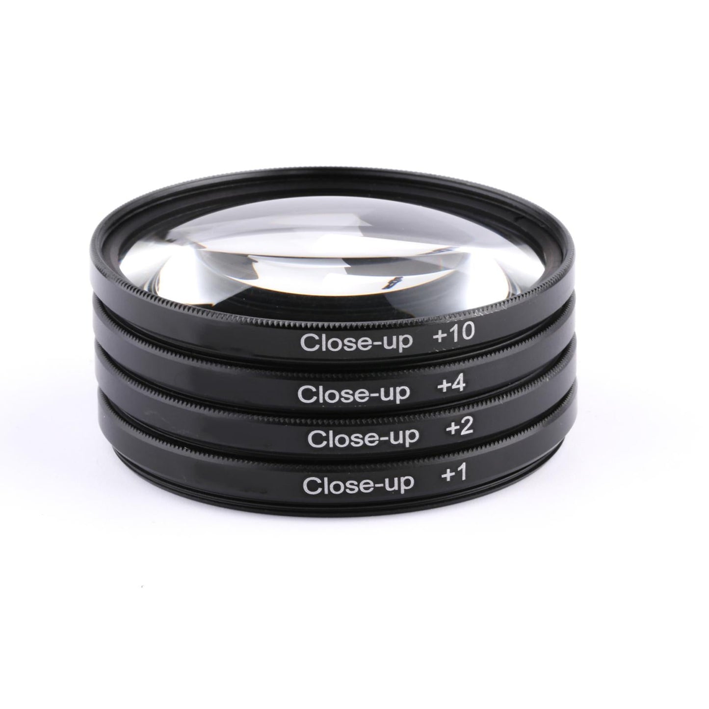 Close-up Filter Kit +1 +2 +4 +10 Lens Set for Digital Cameras 72mm