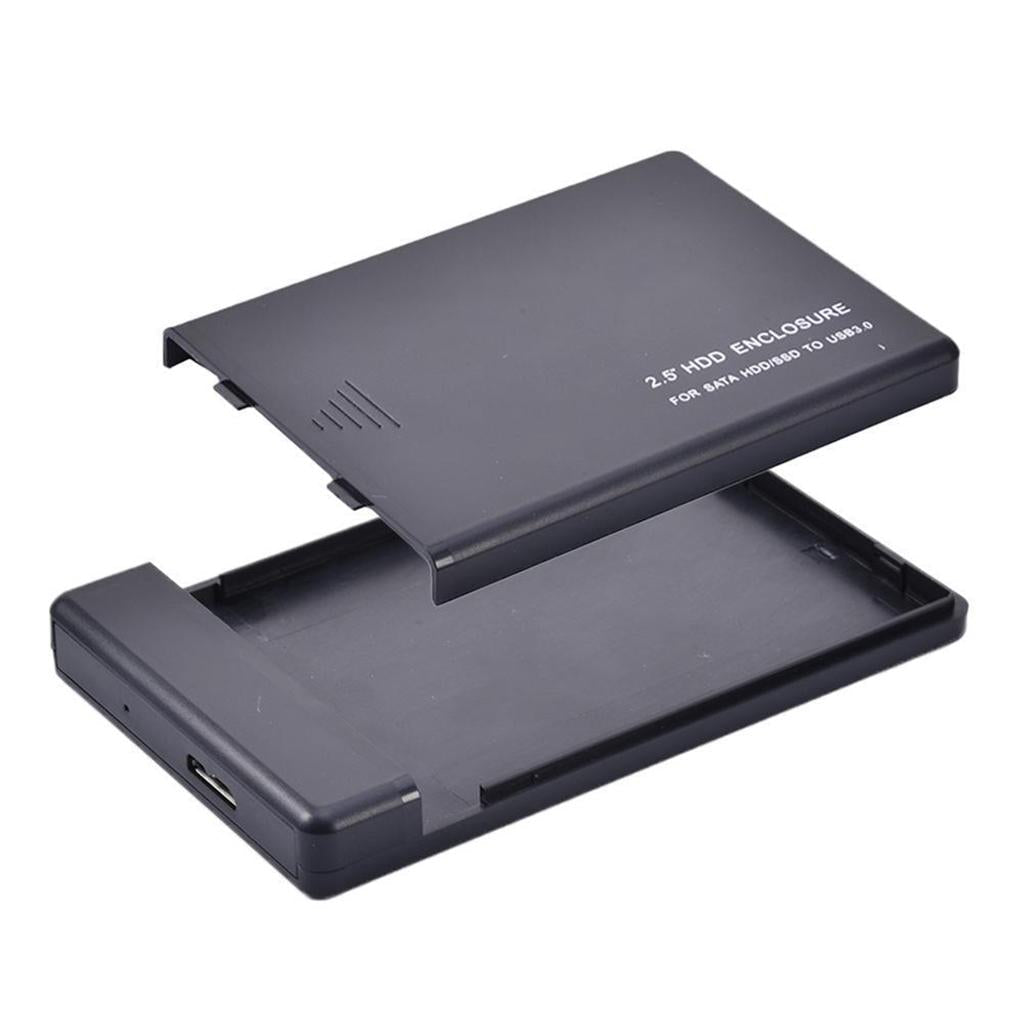 2.5'' Hard Drive Enclosure HDD Case Storage Case USB for Laptop PC USB3.1