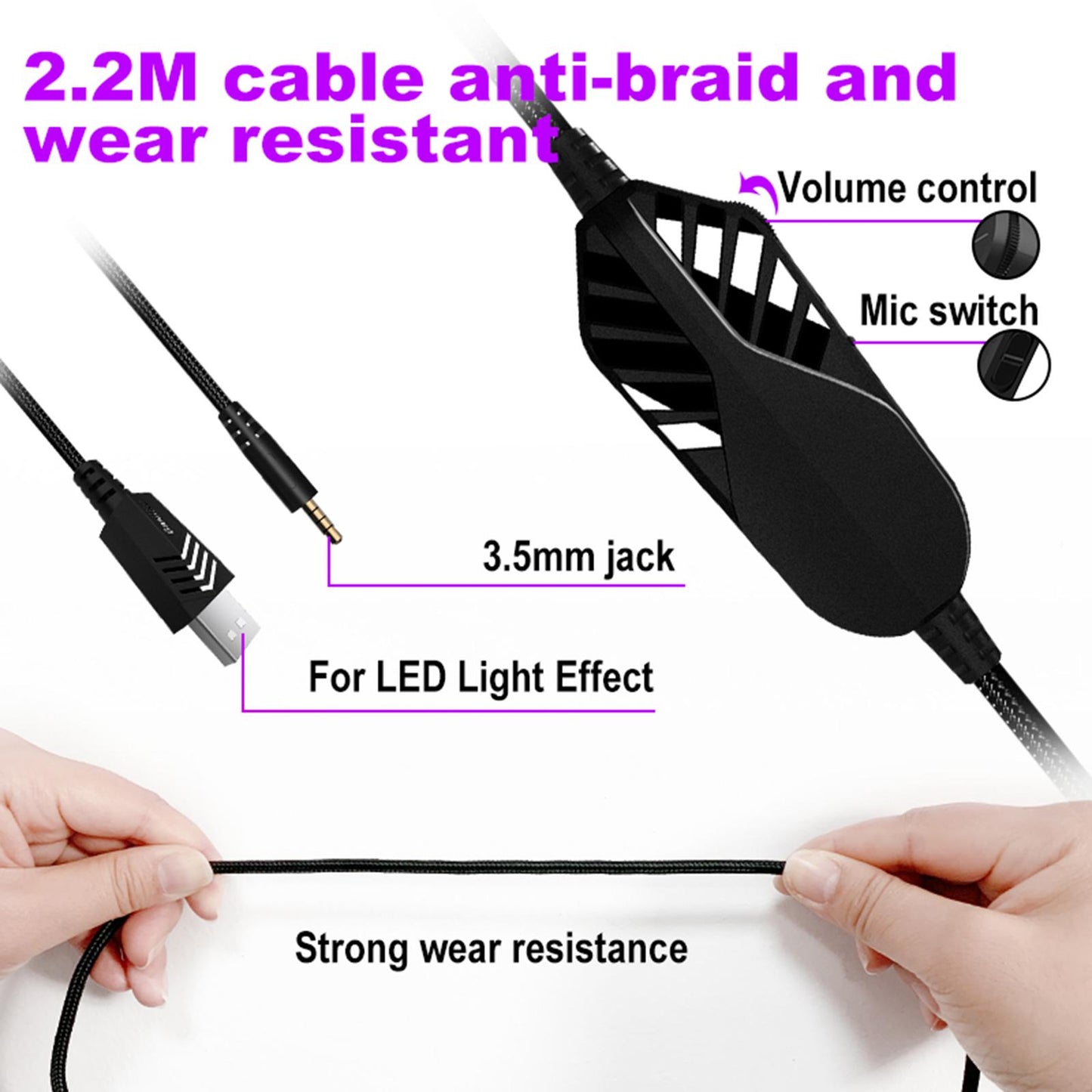 G9000MAX Gaming Headset Headphones Earphone w/ Noise Cancelling Mic for PS4