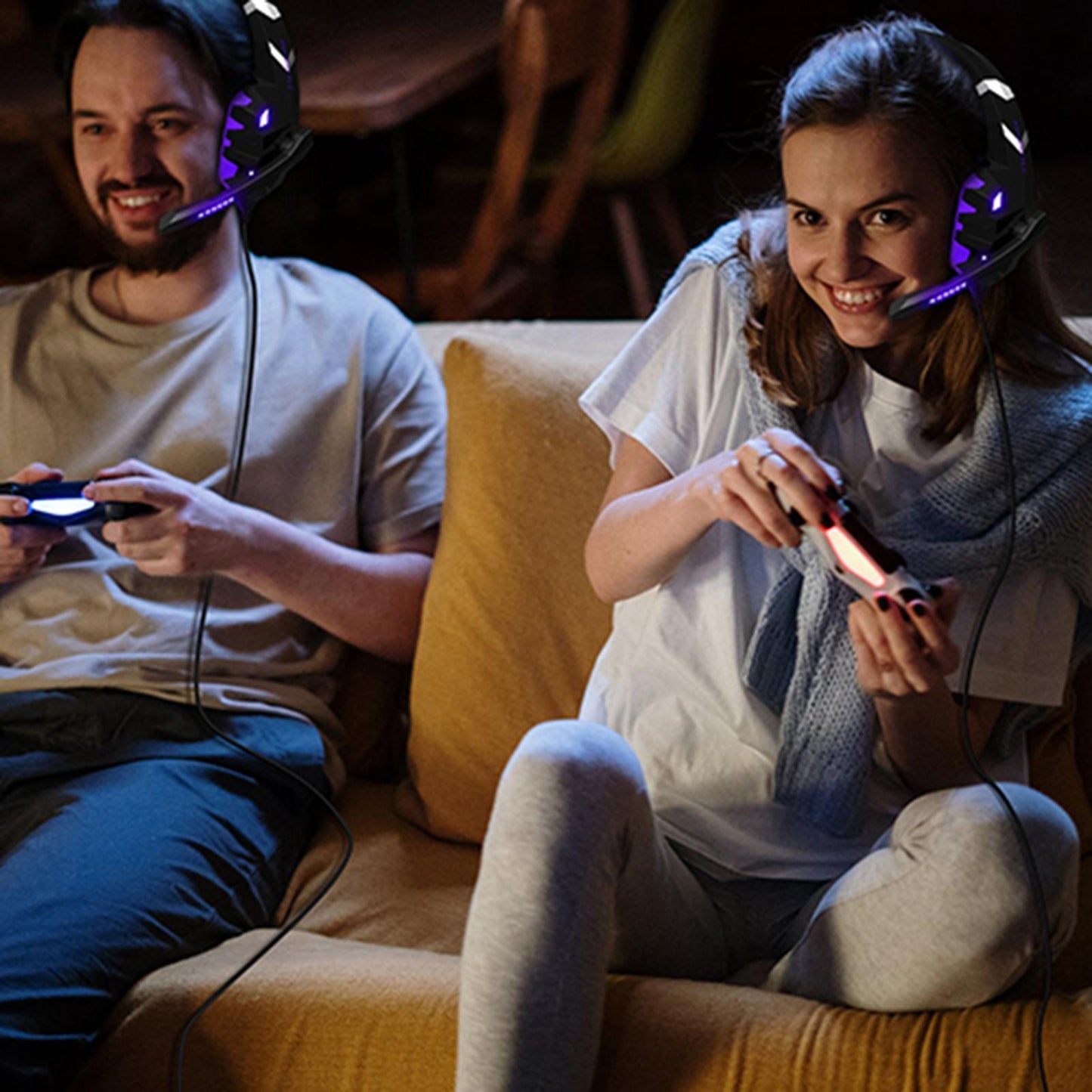 G9000MAX Gaming Headset Headphones Earphone w/ Noise Cancelling Mic for PS4