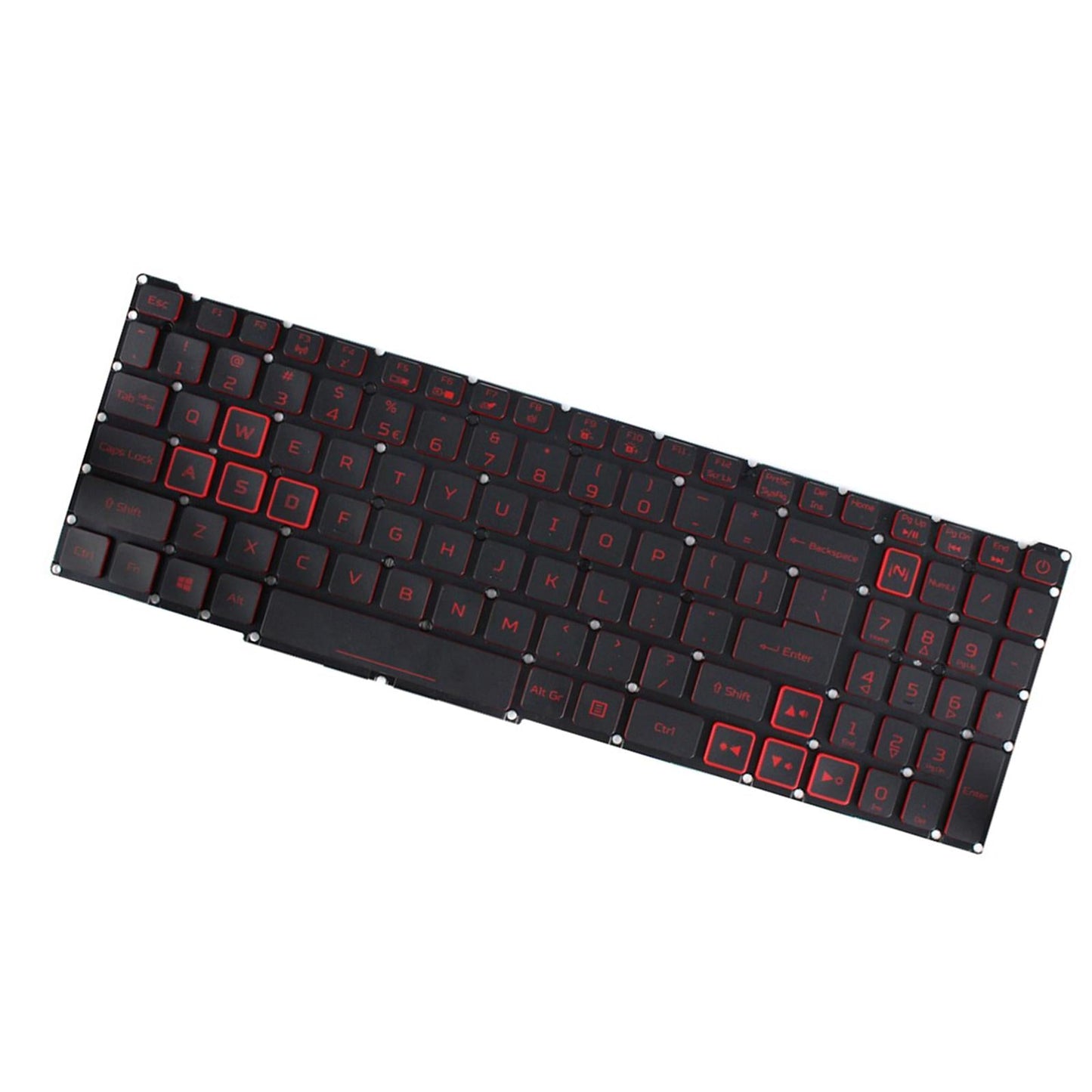 US Keyboard with Backlit LG5P for Nitro 5 AN51554 AN515-52 AN515-53 Laptops