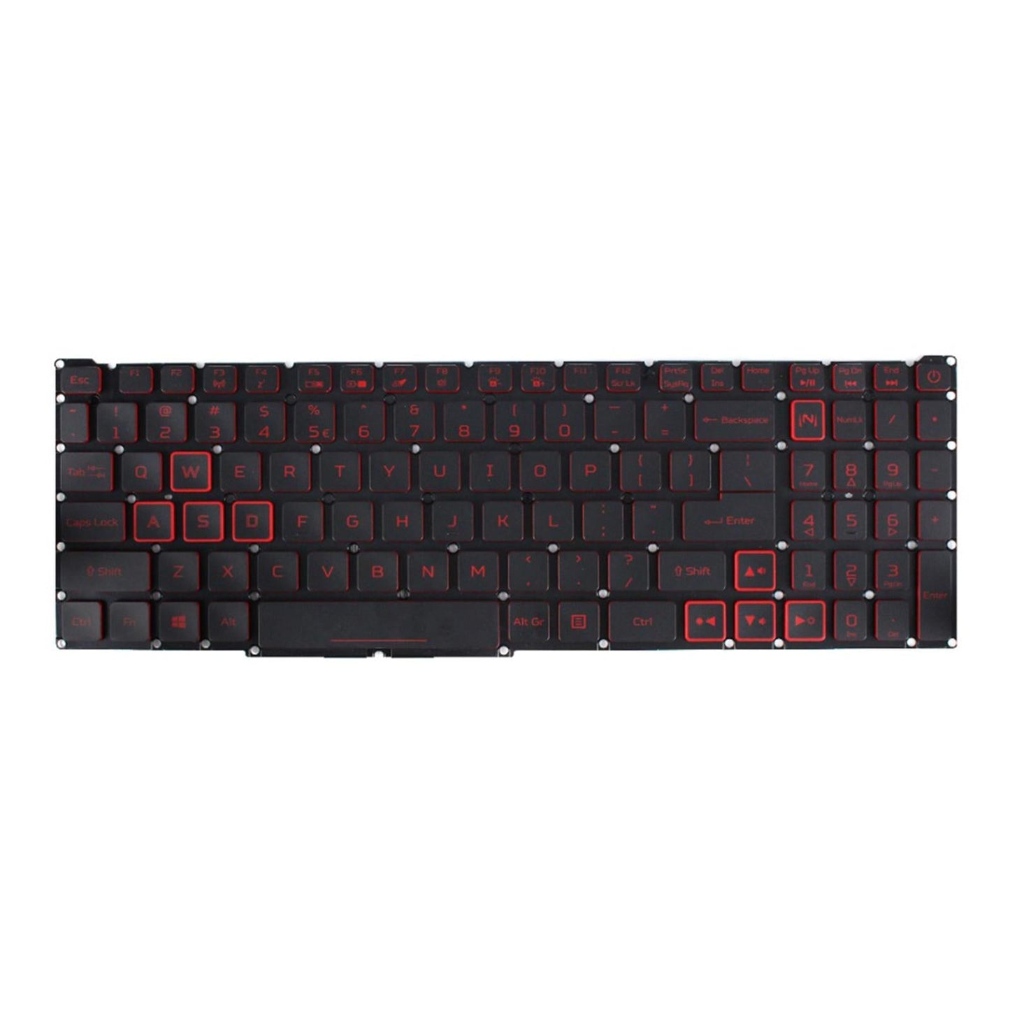 US Keyboard with Backlit LG5P for Nitro 5 AN51554 AN515-52 AN515-53 Laptops