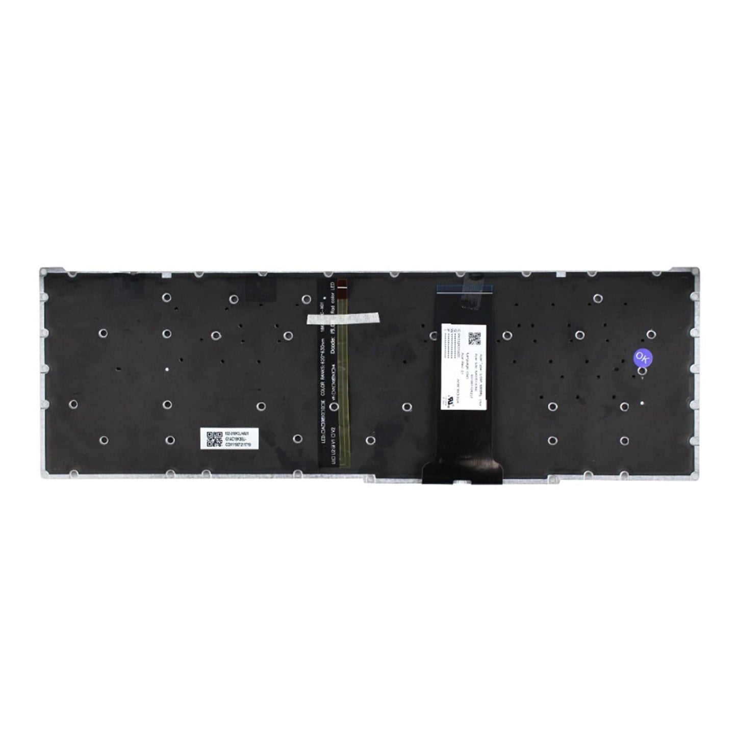 US Keyboard with Backlit LG5P for Nitro 5 AN51554 AN515-52 AN515-53 Laptops