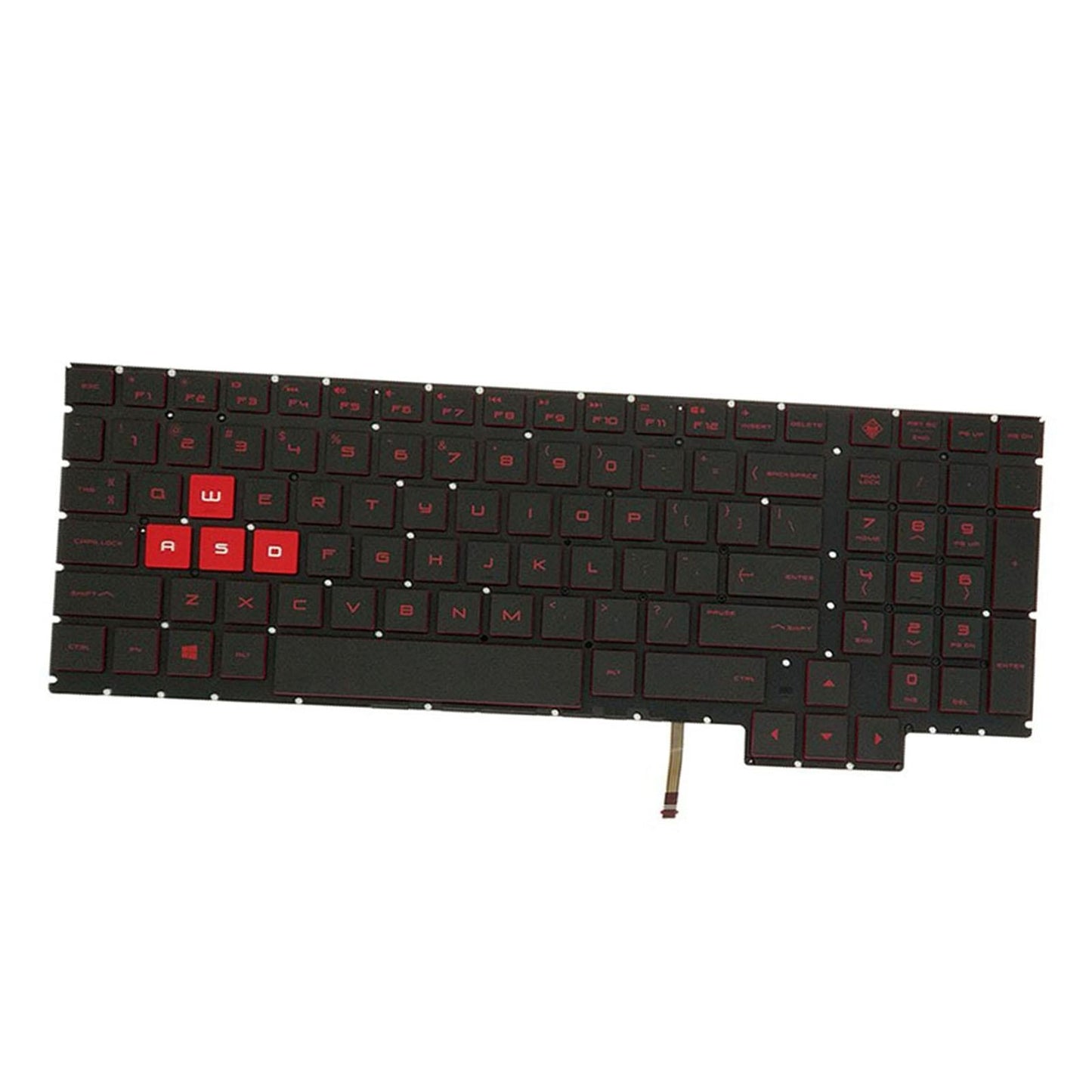 US English Keyboard for HP Omen 15-CE010CA Laptop Ribbon Cable Included