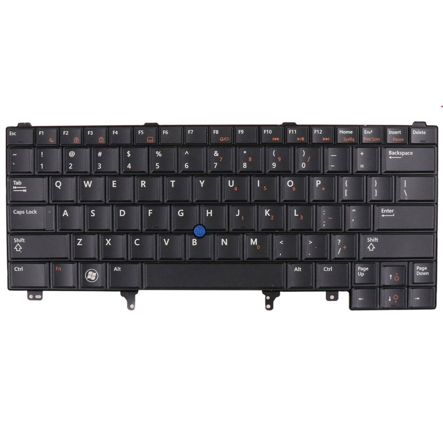 Black Laptop US Layout Keyboard Replace for Dell Latitude E5420 E6420 E6430