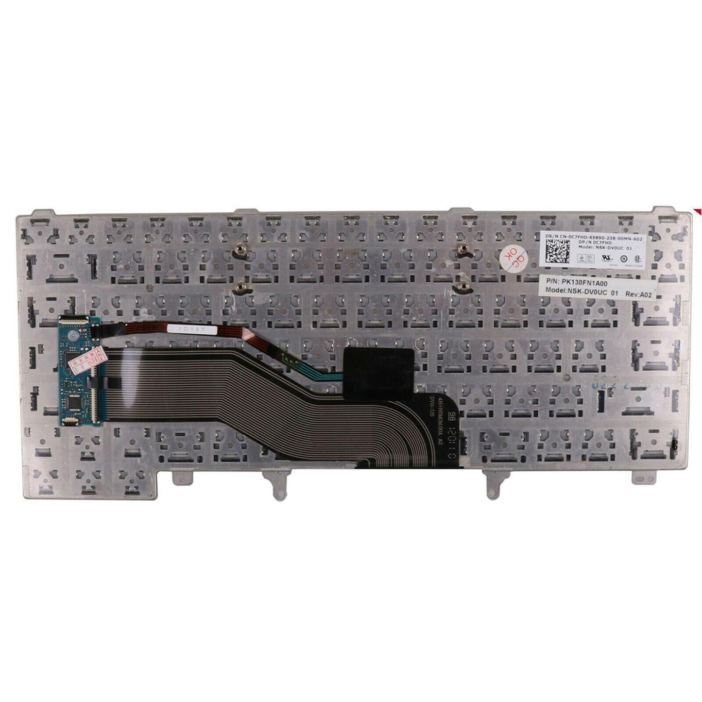 Black Laptop US Layout Keyboard Replace for Dell Latitude E5420 E6420 E6430