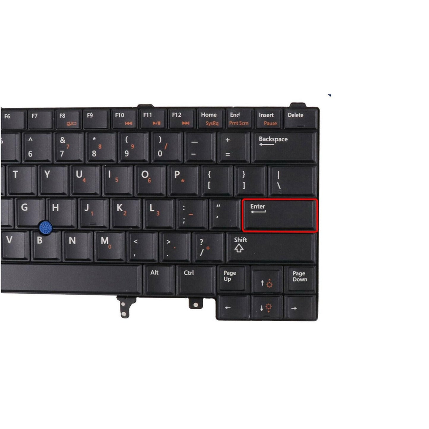 Black Laptop US Layout Keyboard Replace for Dell Latitude E5420 E6420 E6430